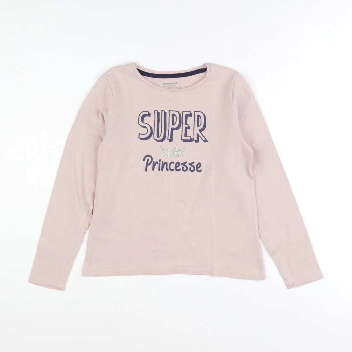 Vertbaudet - tee-shirt rose - 8 ans