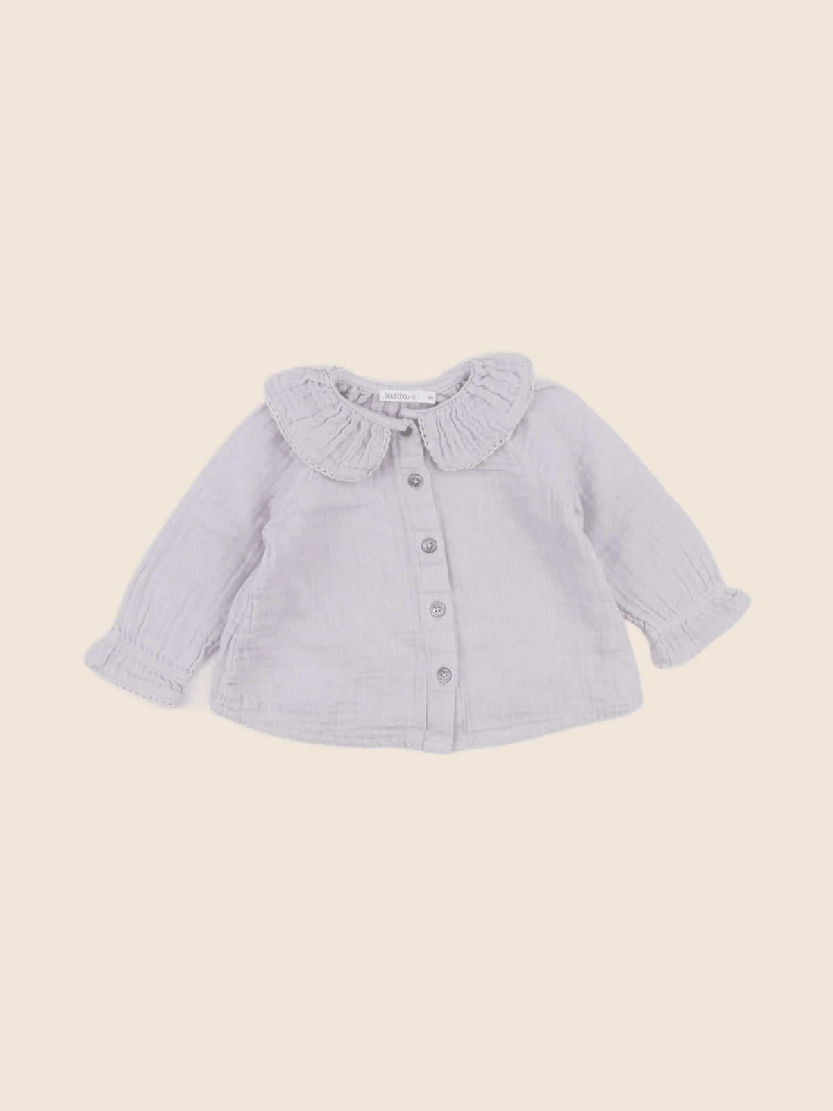 Boutchou - blouse violet - 6 mois