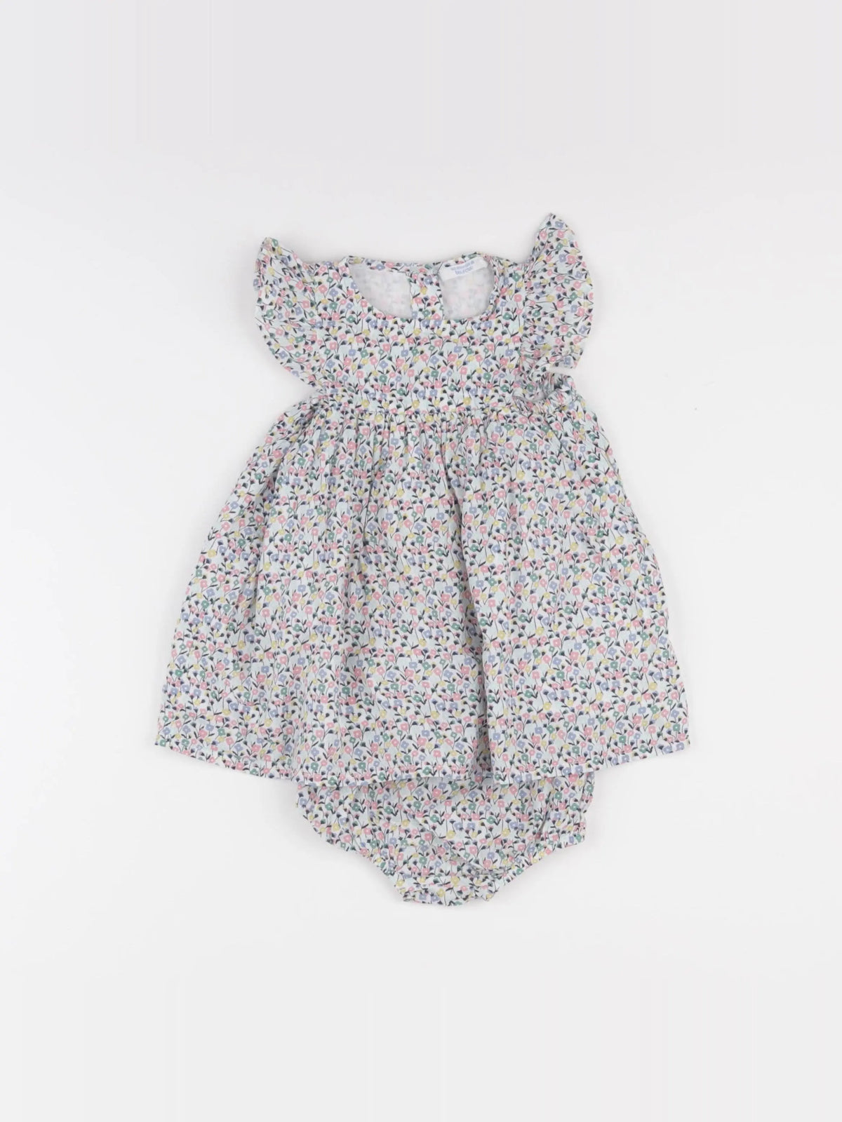 Boutchou - robe multicolore - 6 mois