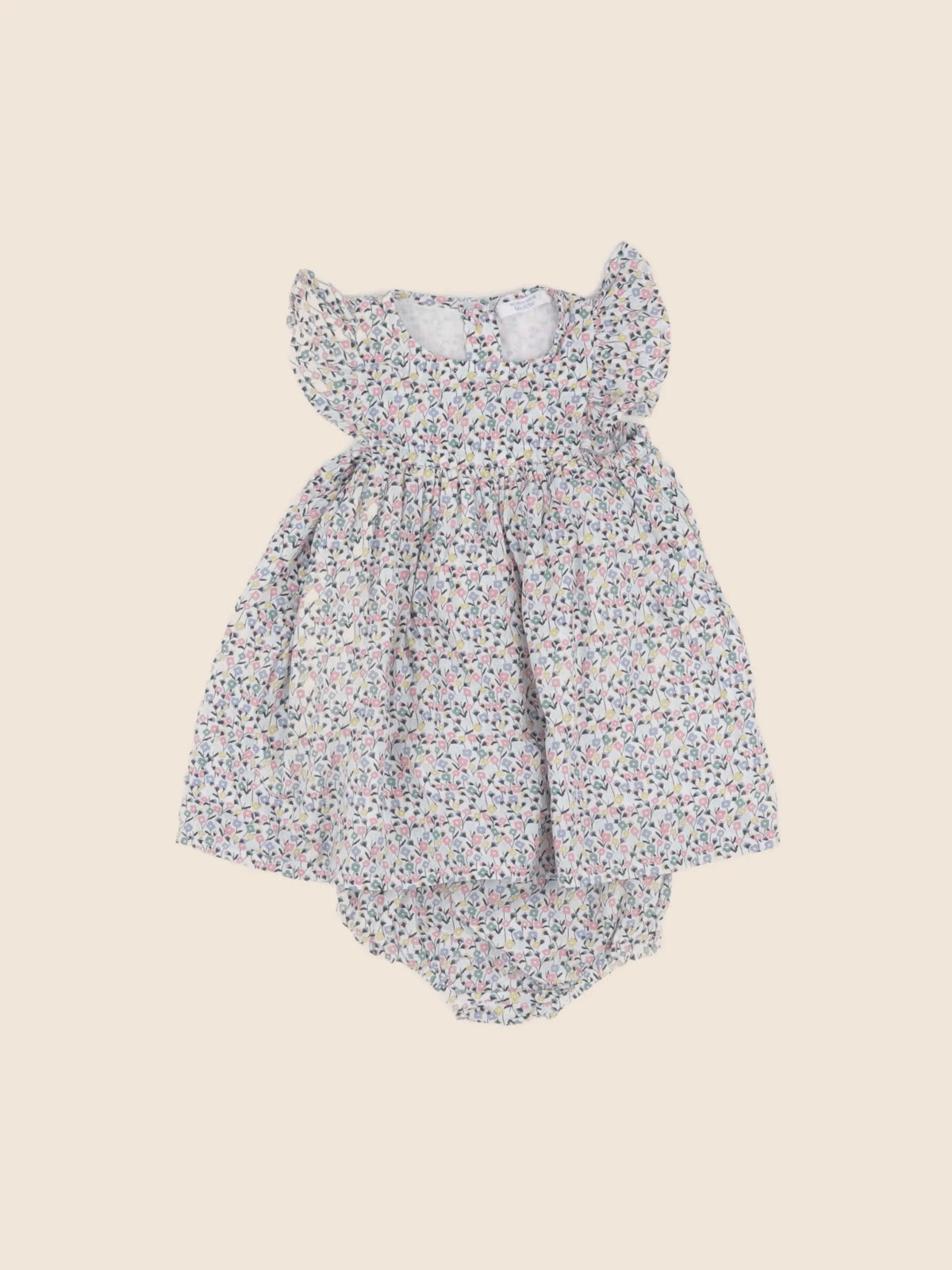 Boutchou - robe multicolore - 6 mois