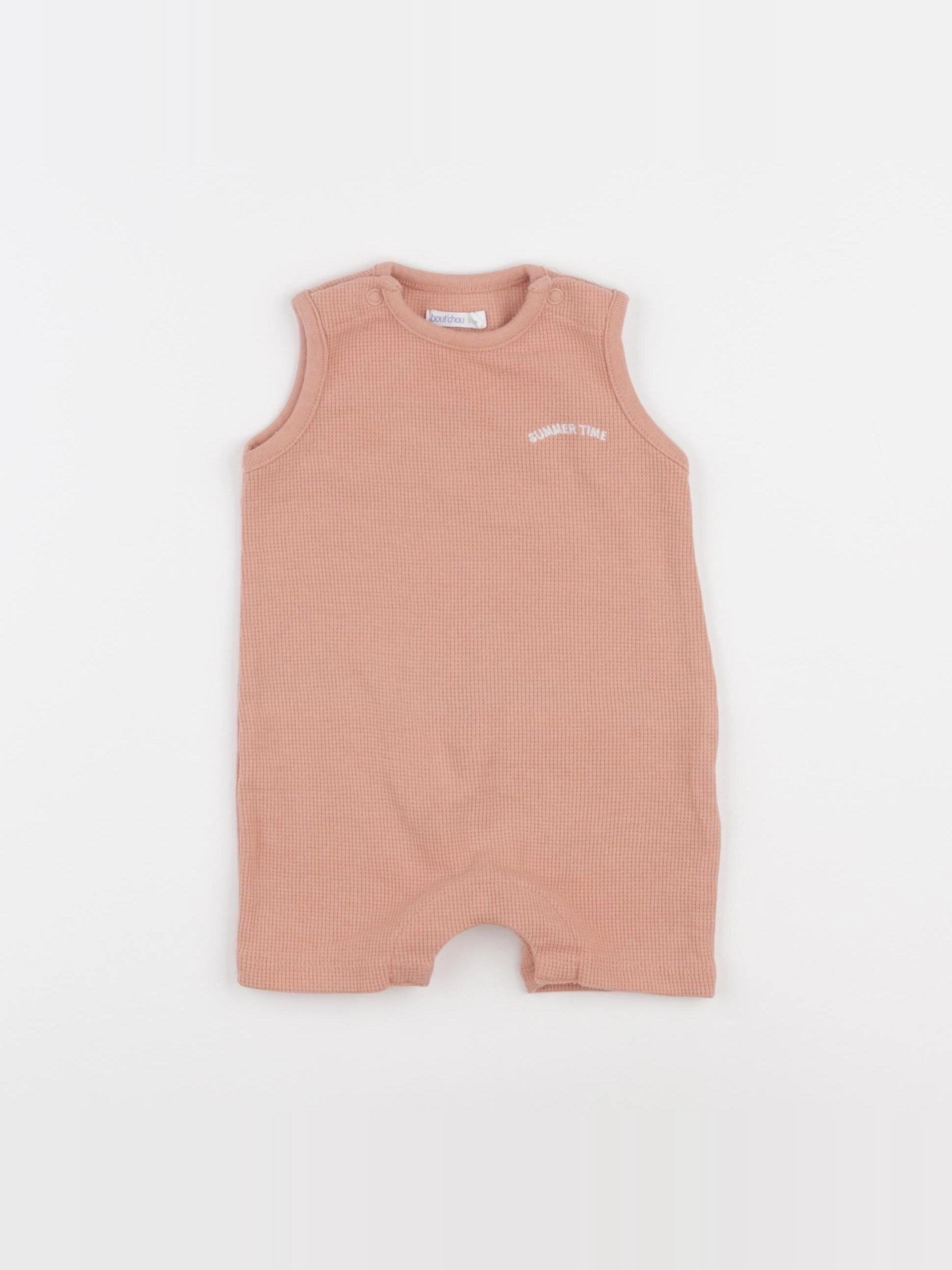 Boutchou - combinaison rose - 3 mois