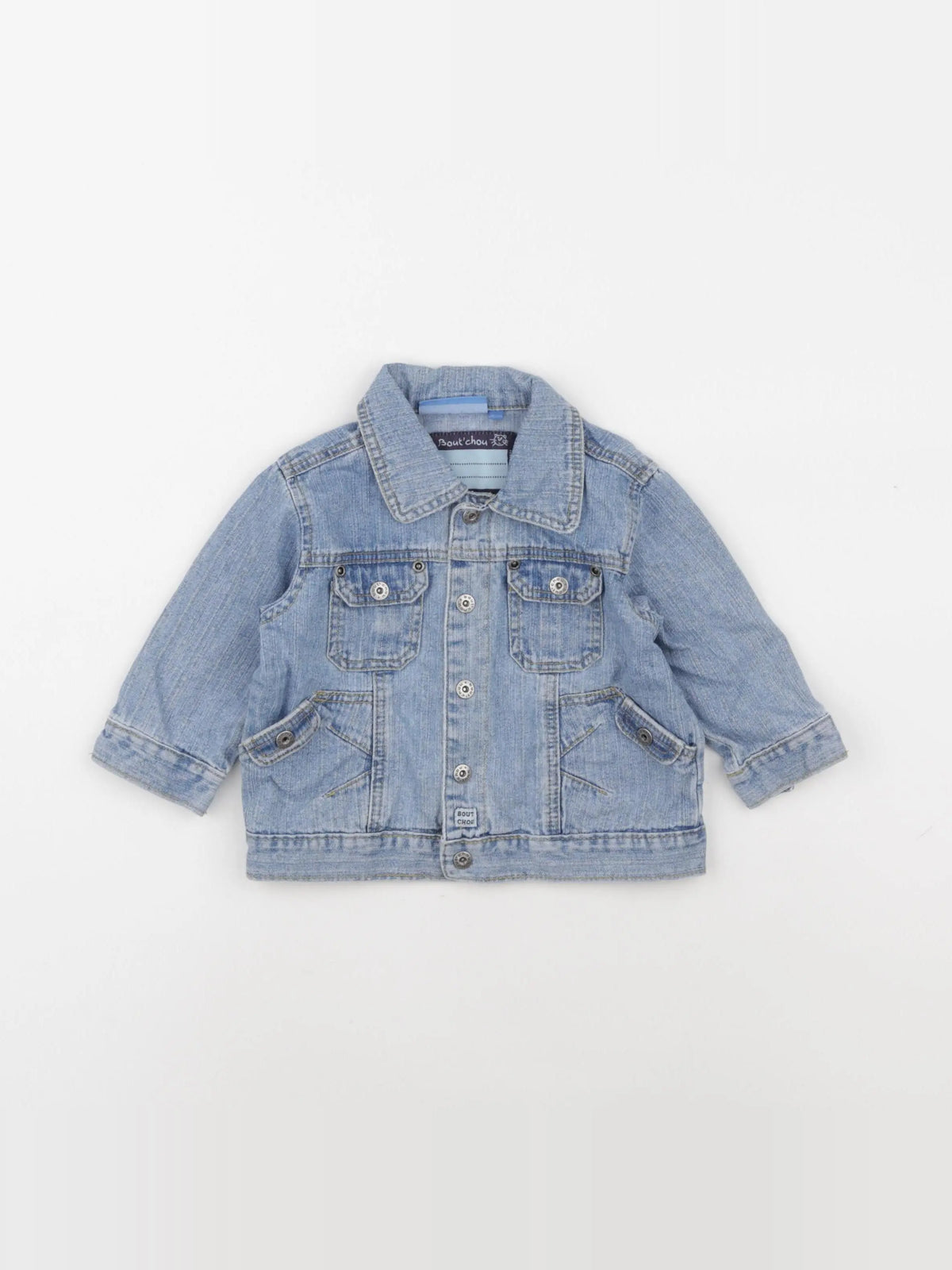 Boutchou - veste bleu - 9 mois