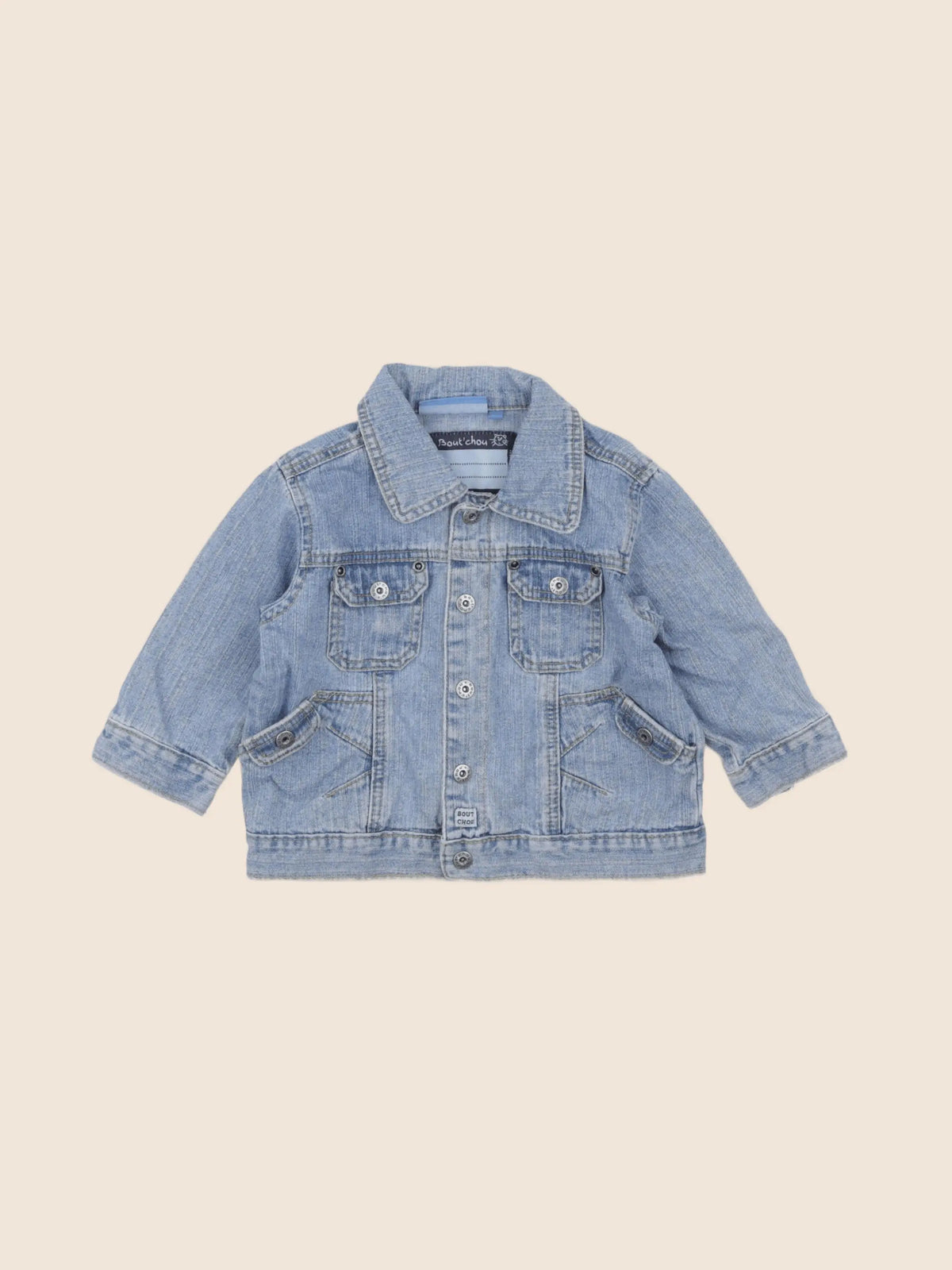Boutchou - veste bleu - 9 mois