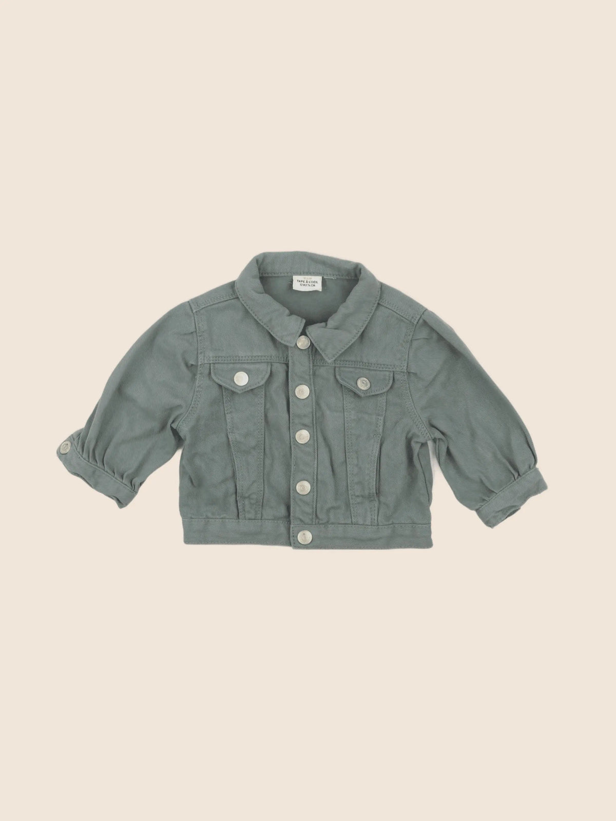 Tape à l'oeil - veste vert - 12 mois