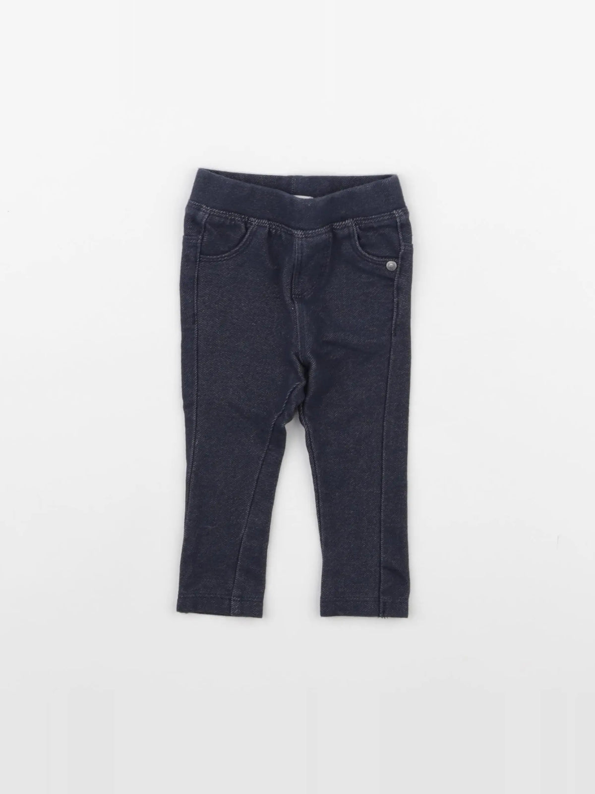 Vertbaudet - jegging bleu - 3 mois