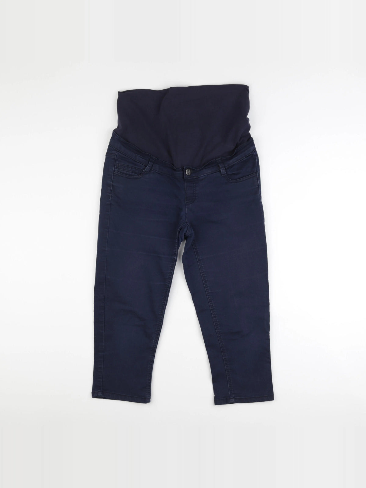 La Halle - jean grossesse bleu - 42