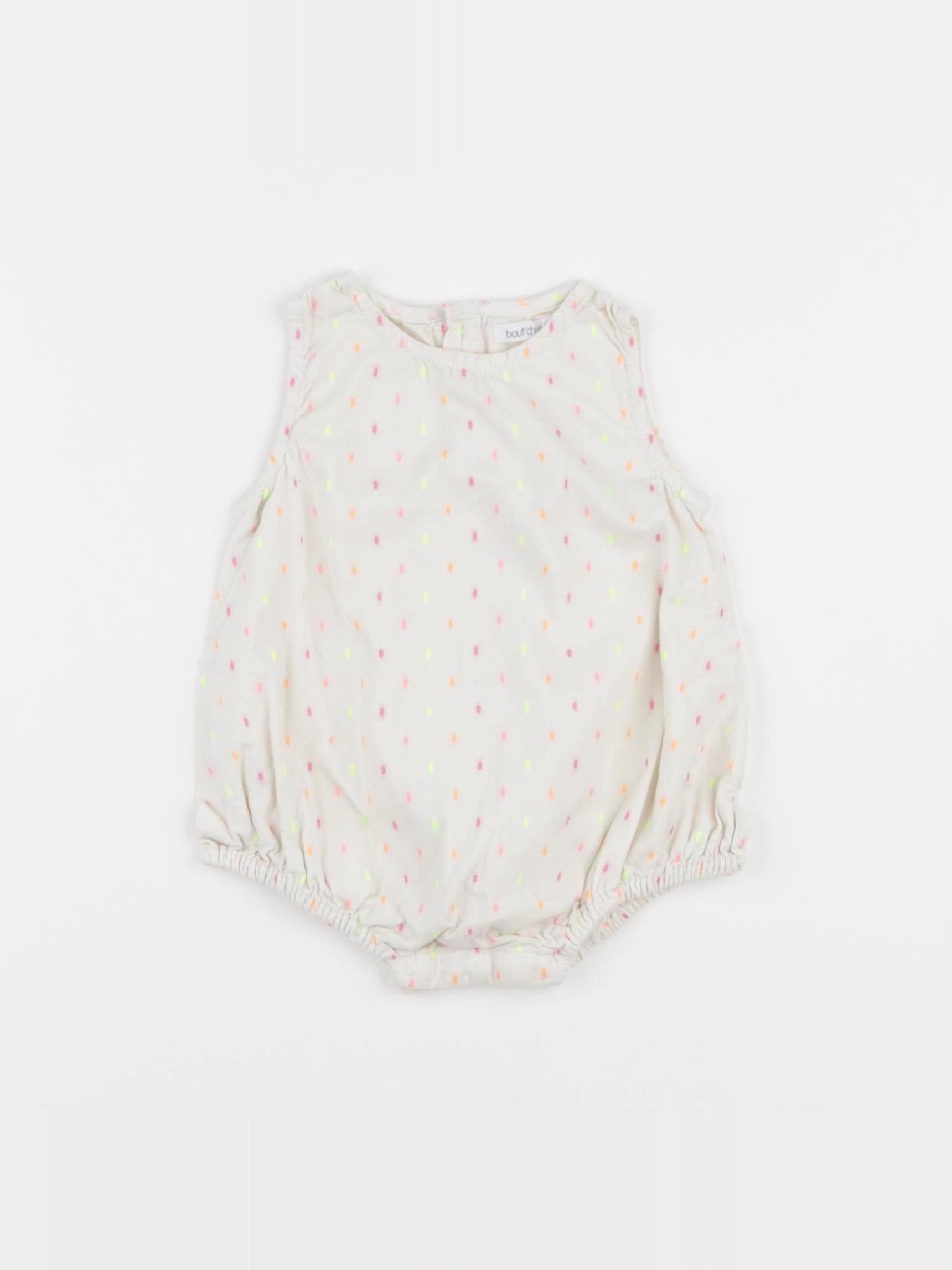 Boutchou - combinaison beige, multicolore - 3 mois