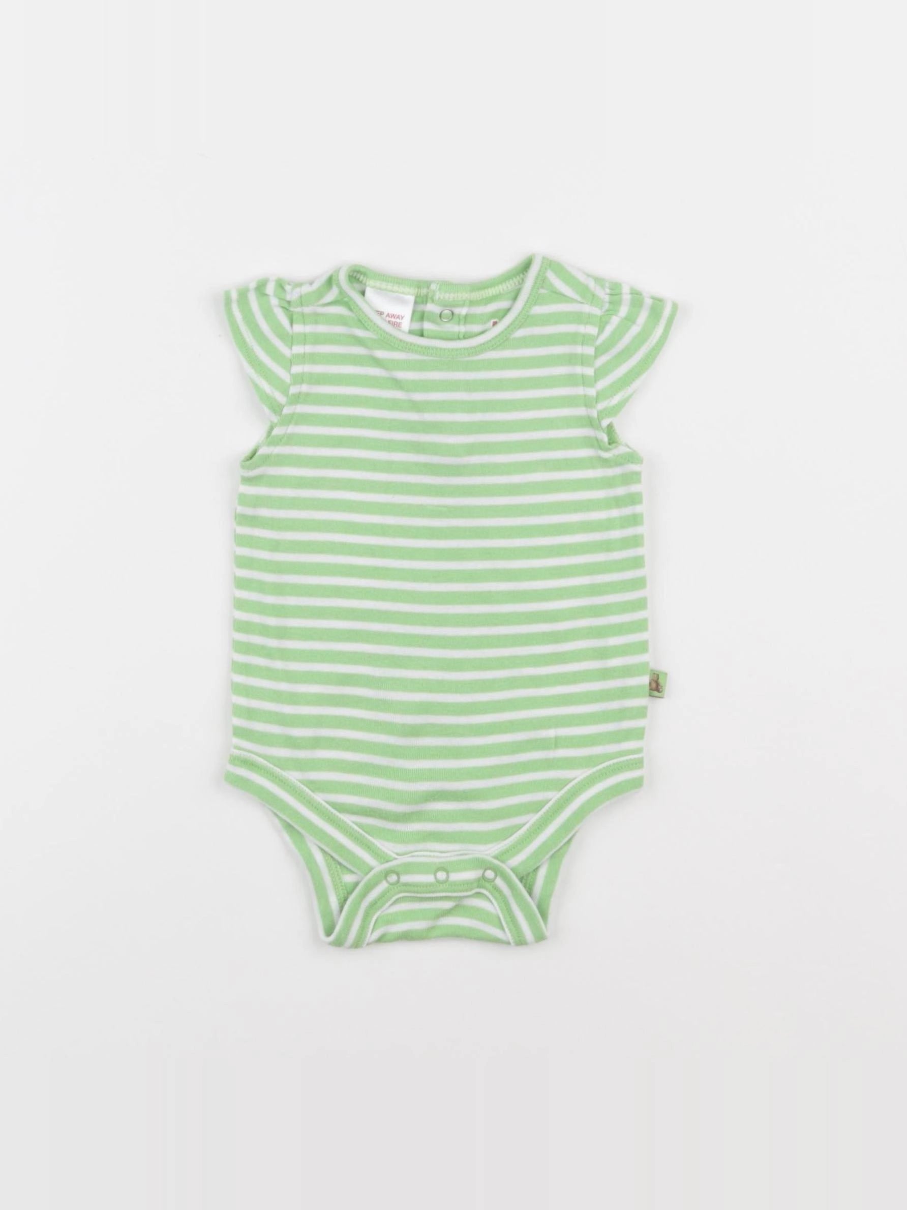 GAP - body vert - 0/3 mois