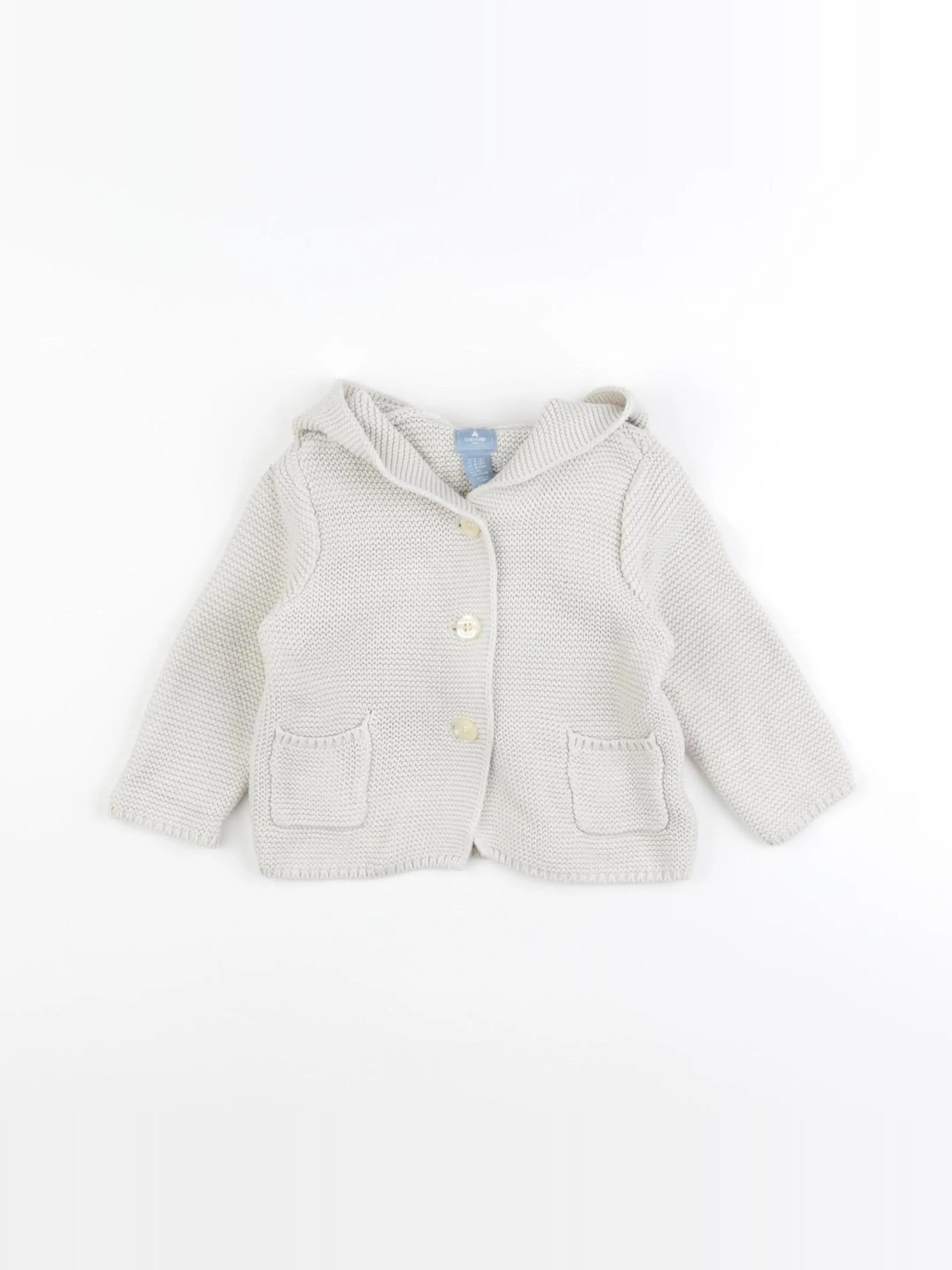 GAP - veste beige - 6/12 mois