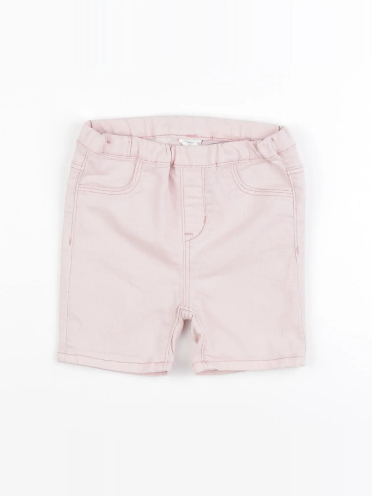 H&M - short rose - 12/18 mois