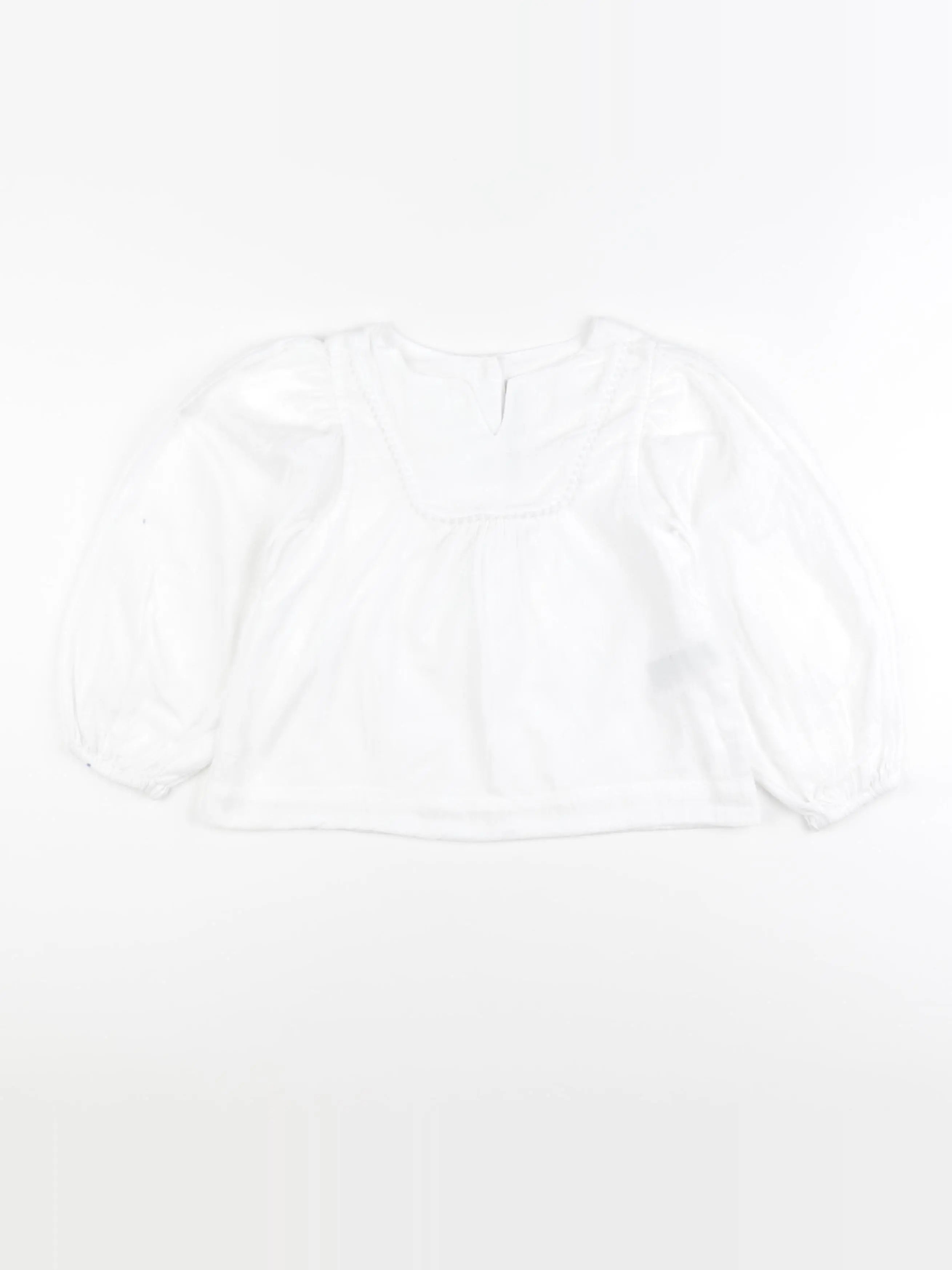 Janie and Jack - blouse blanc - 4 ans
