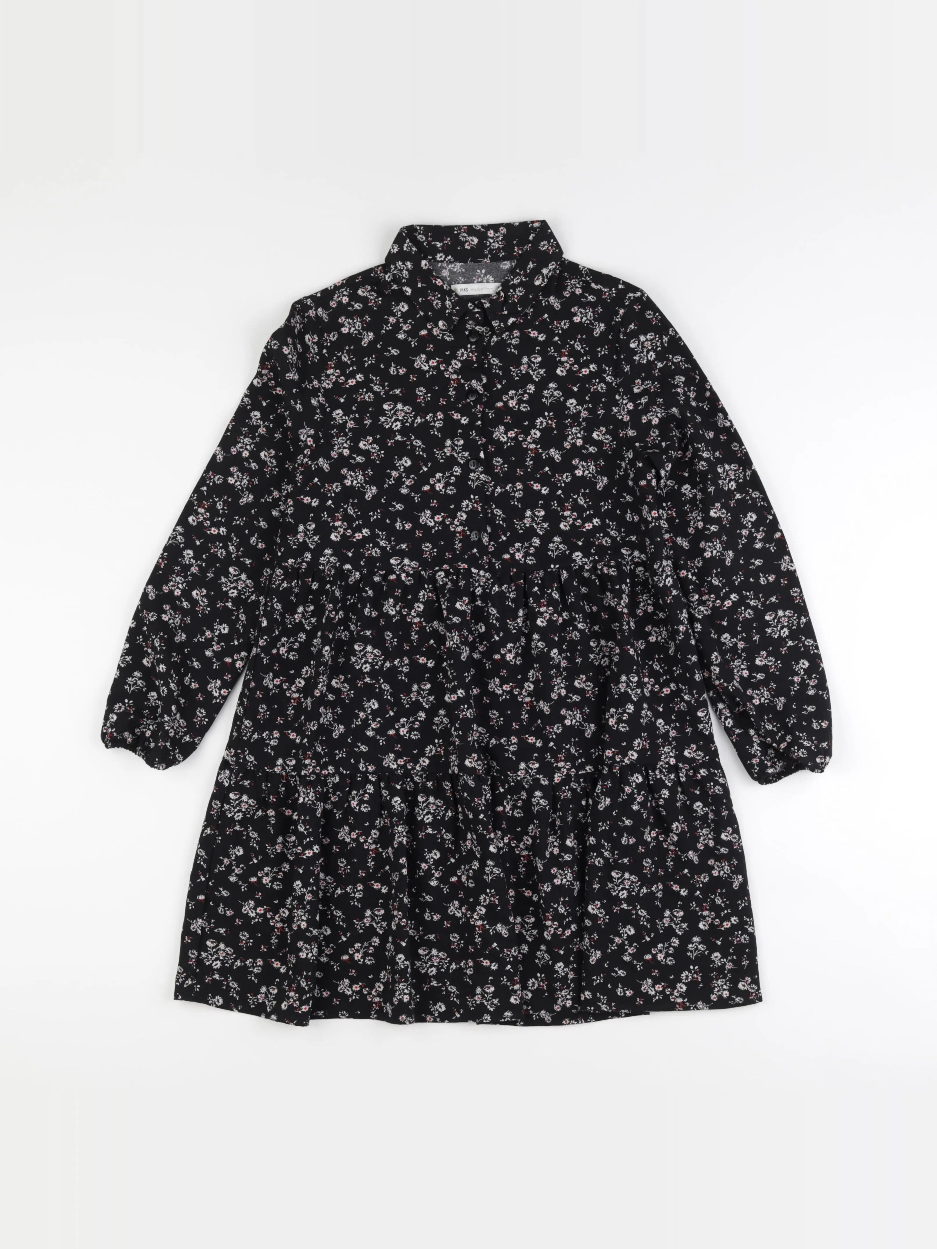 IKKS - robe noir - 10 ans
