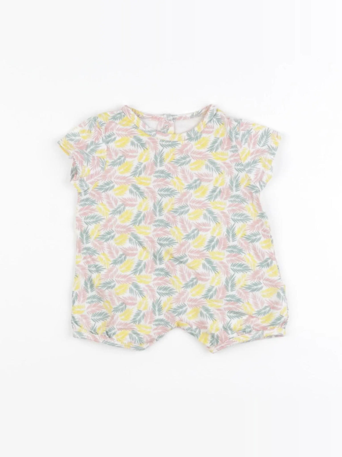 Vertbaudet - pyjama coton multicolore - 1 mois