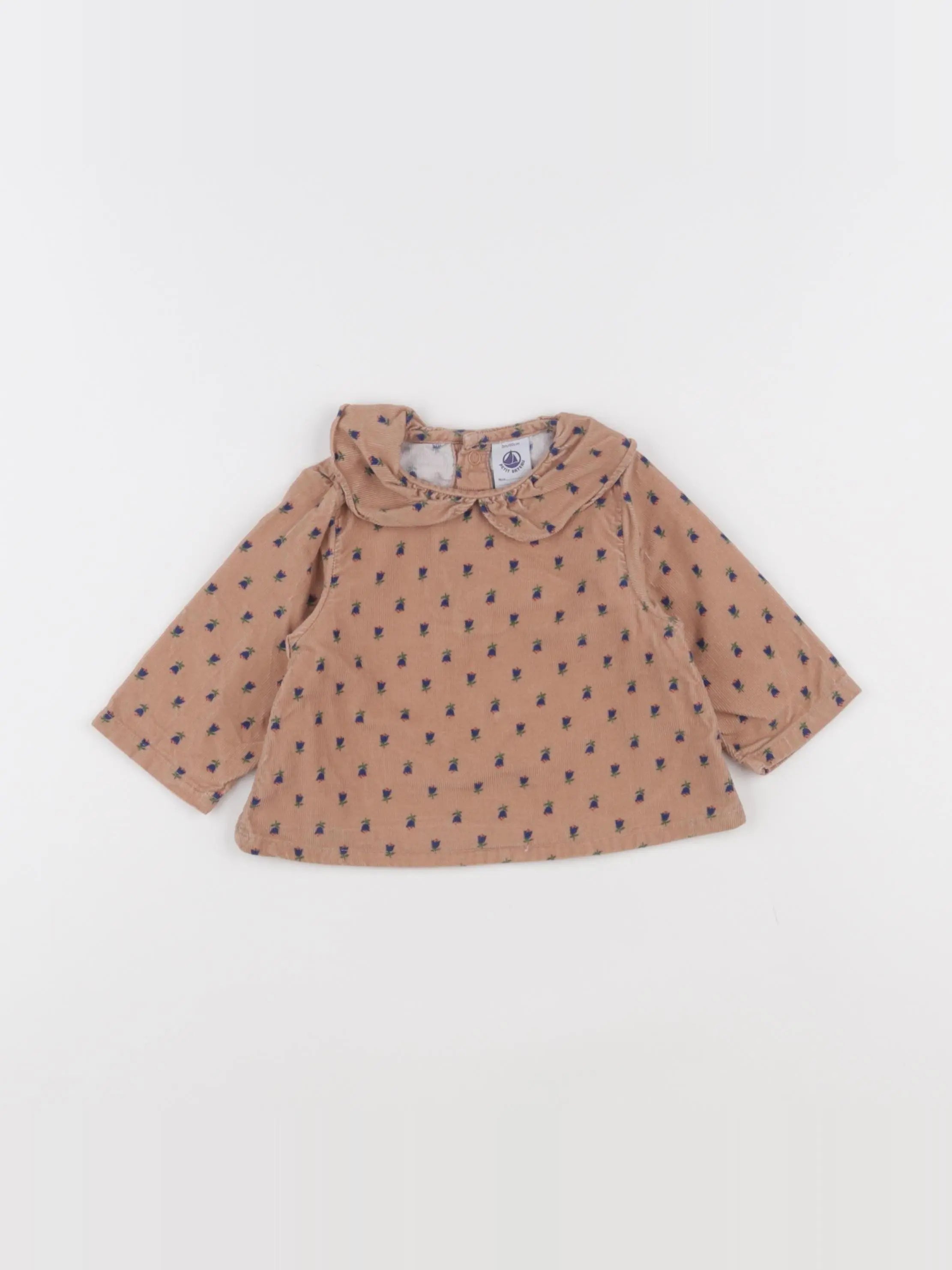 Petit Bateau - blouse rose - 3 mois