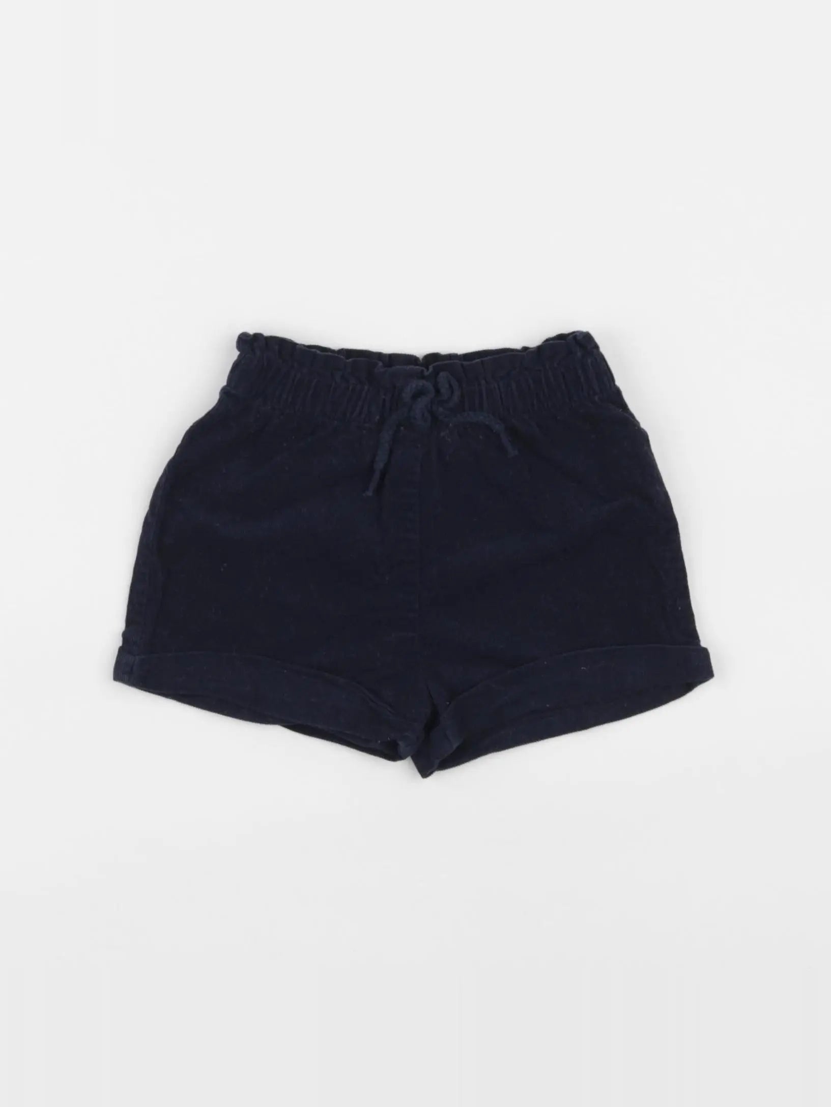 Vertbaudet - short bleu - 12 mois