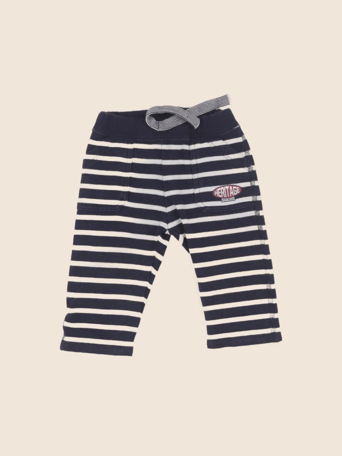 Petit Bateau - jogging bleu - 6 mois