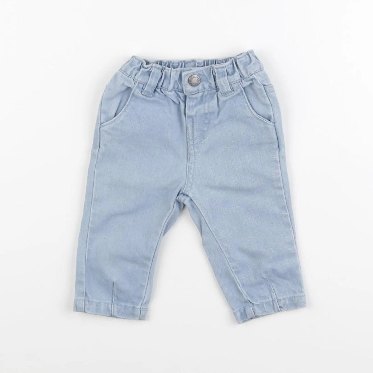 Vertbaudet - jean bleu - 3 mois