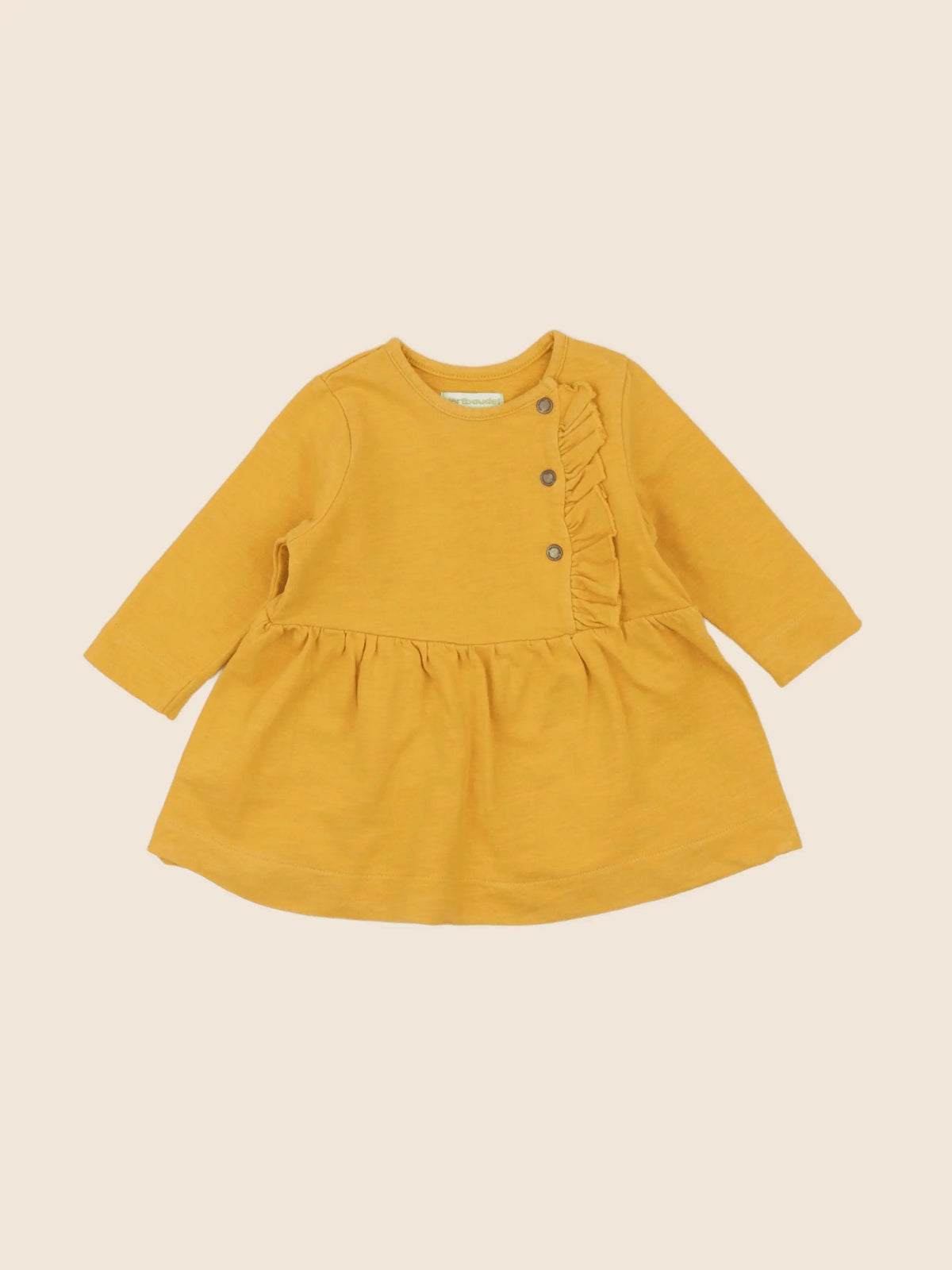 Vertbaudet - robe jaune - 6 mois