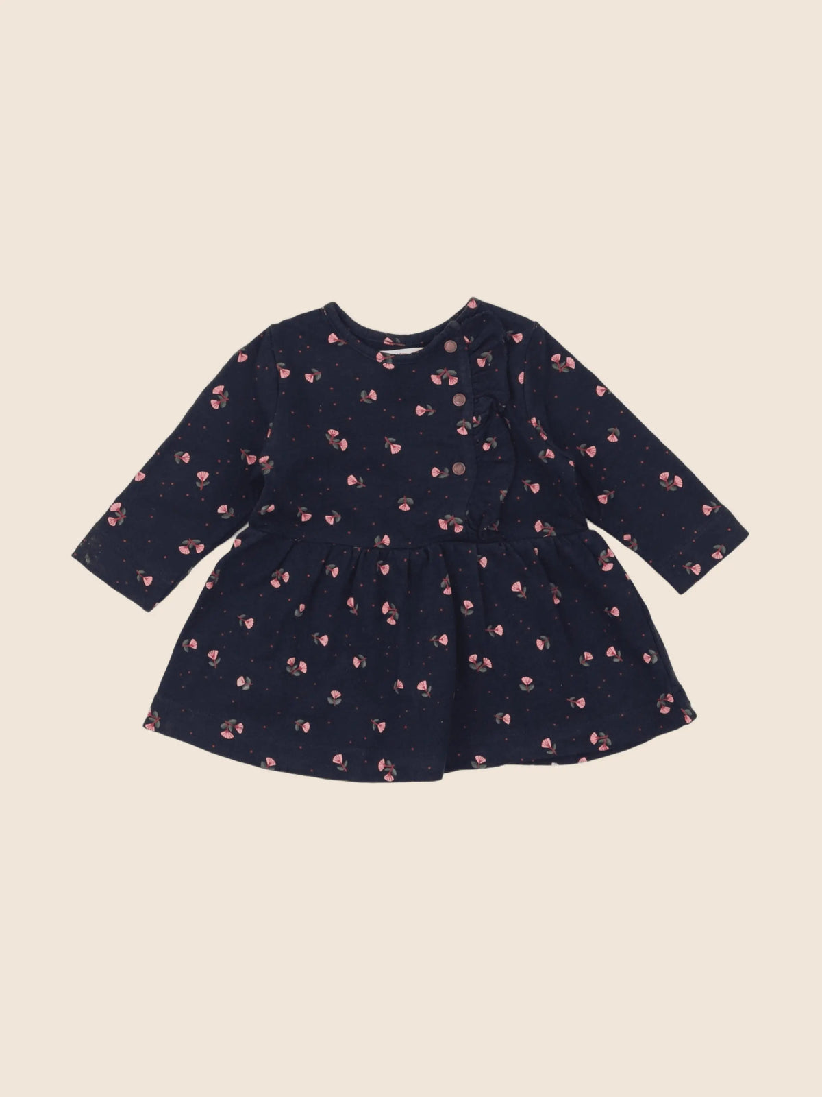 Vertbaudet - robe bleu - 6 mois