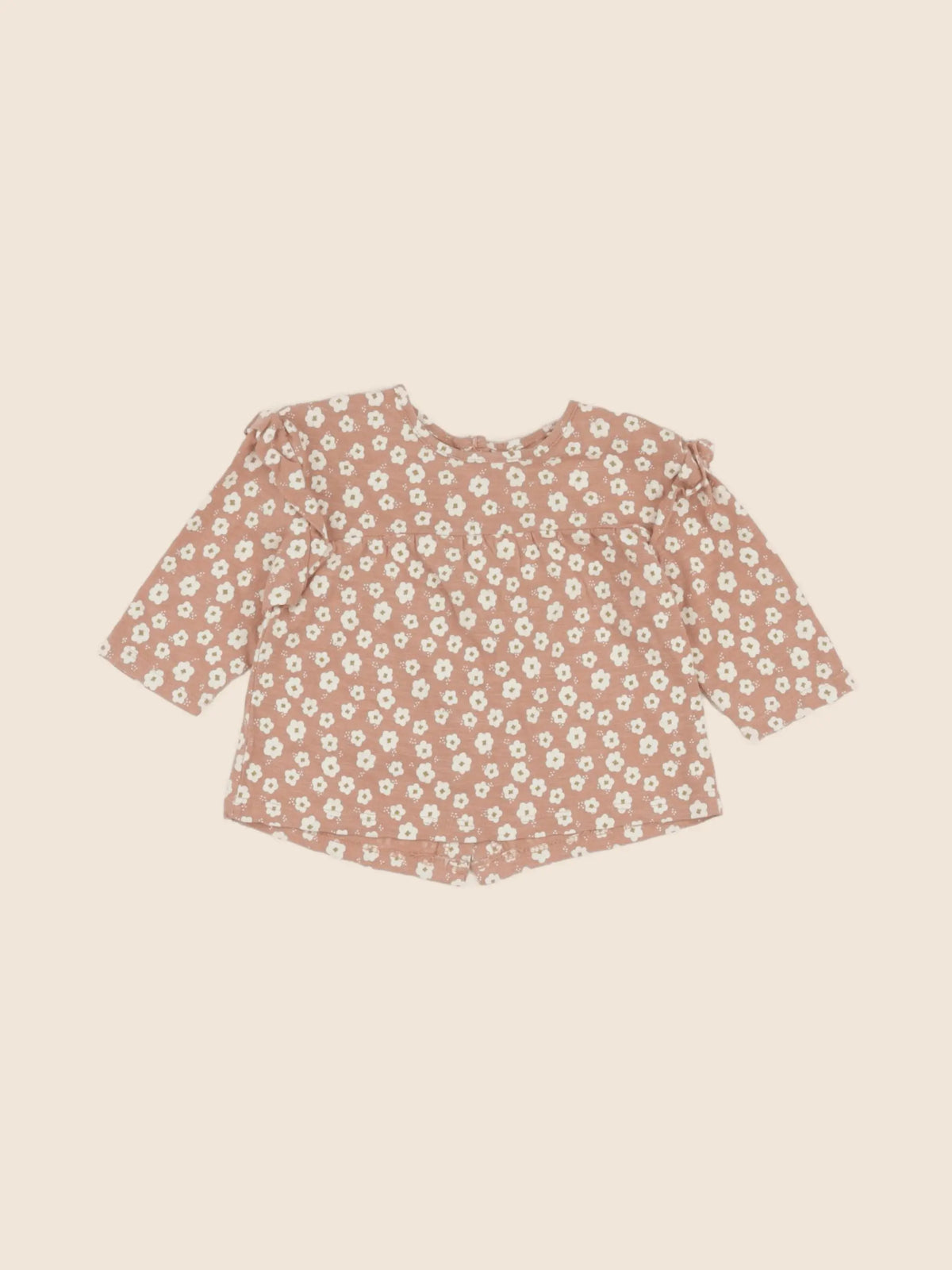 Vertbaudet - blouse marron - 3 mois