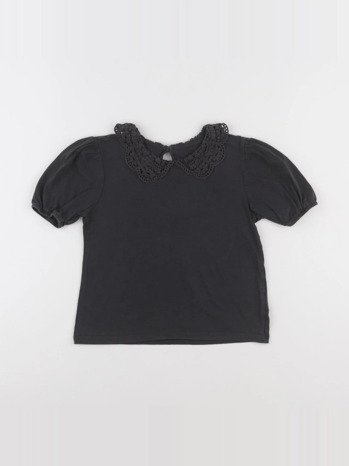 H&M - tee-shirt gris - 6/8 ans