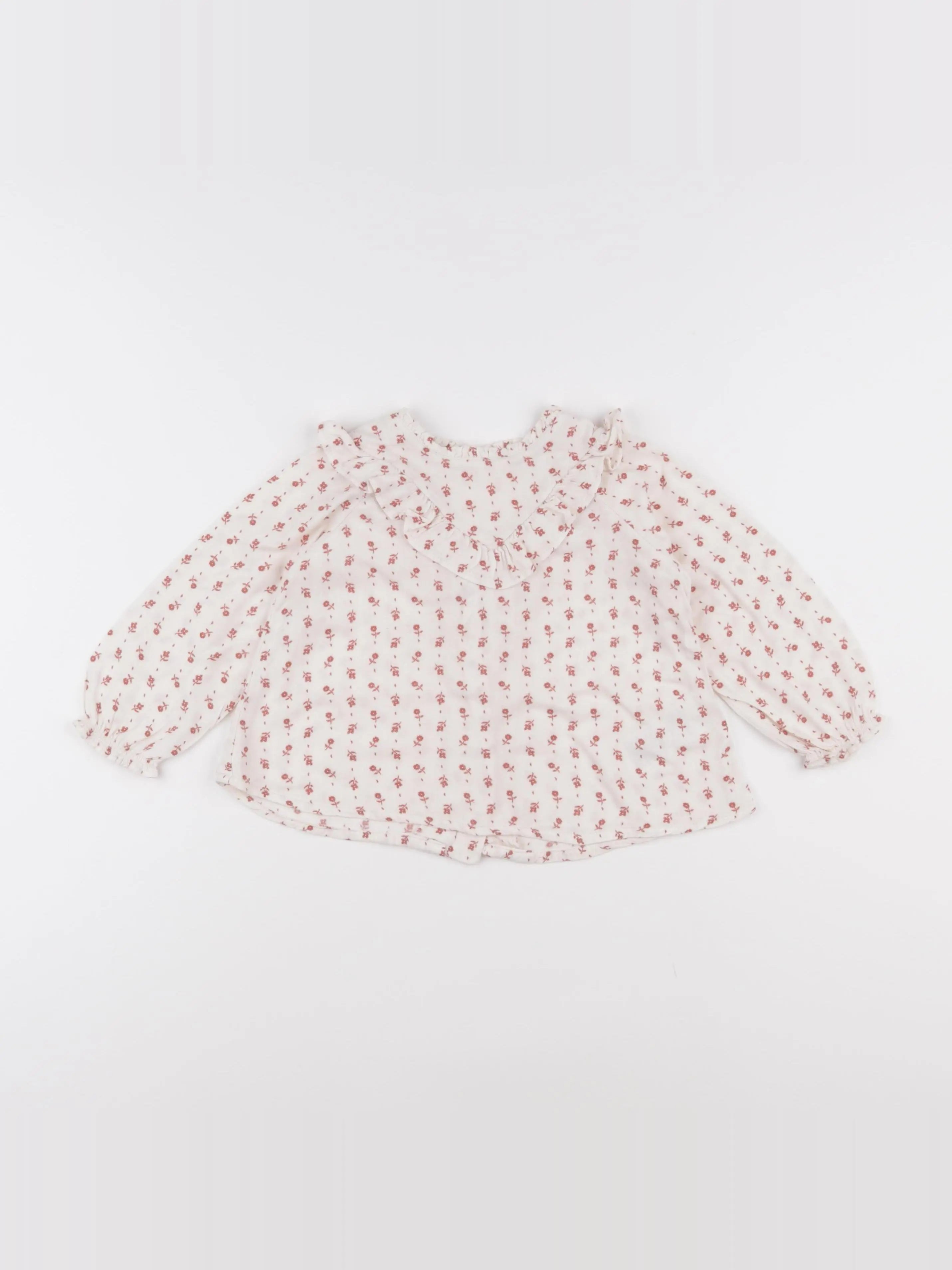 Vertbaudet - blouse rose - 24 mois