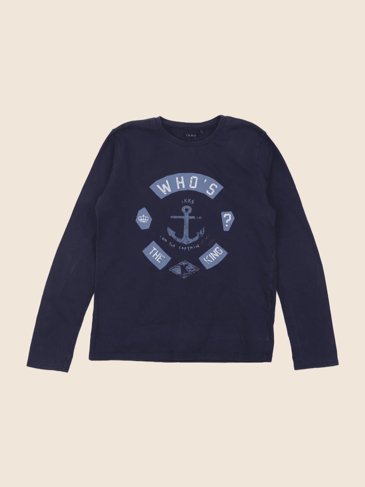 IKKS - tee-shirt bleu - 10 ans
