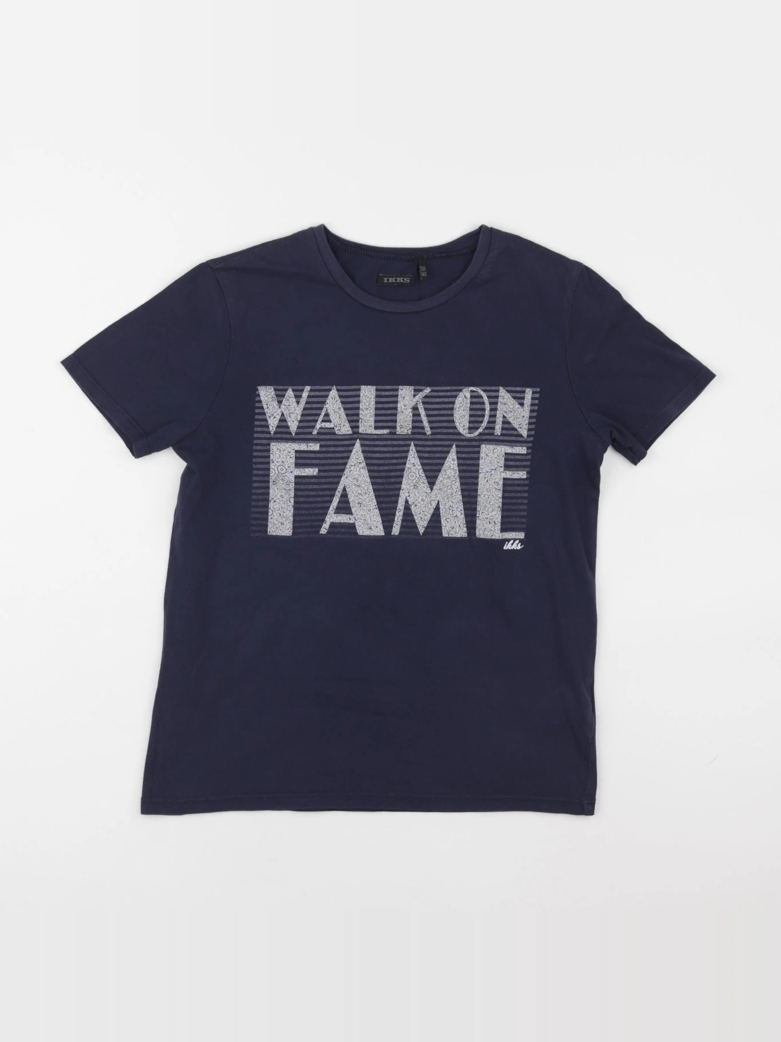 IKKS - tee-shirt bleu - 10 ans