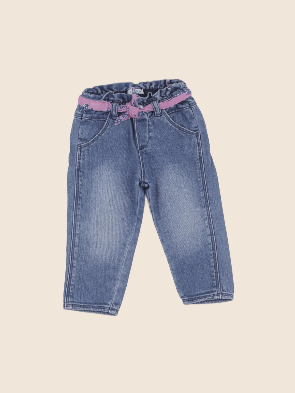 IKKS - jean bleu - 12 mois