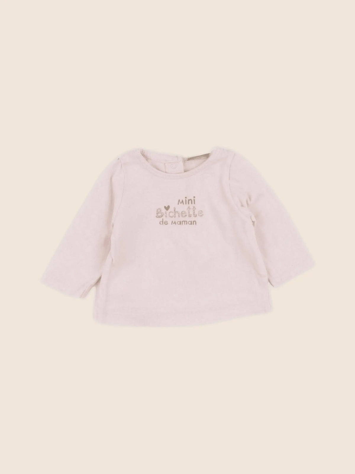 Tape à l'oeil - tee-shirt rose - 1 mois
