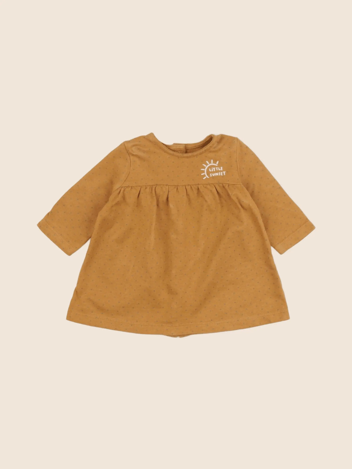 Vertbaudet - robe jaune - 3 mois