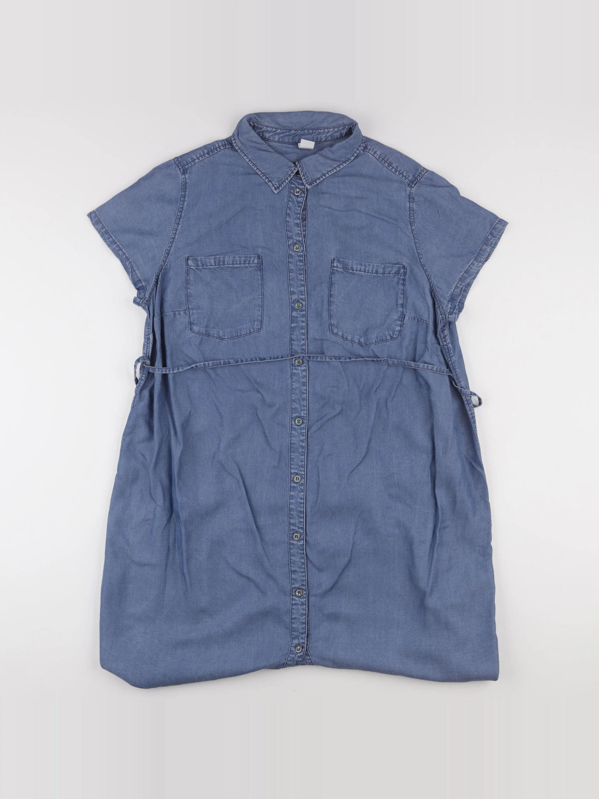 H&M - robe grossesse bleu - 40 à 42