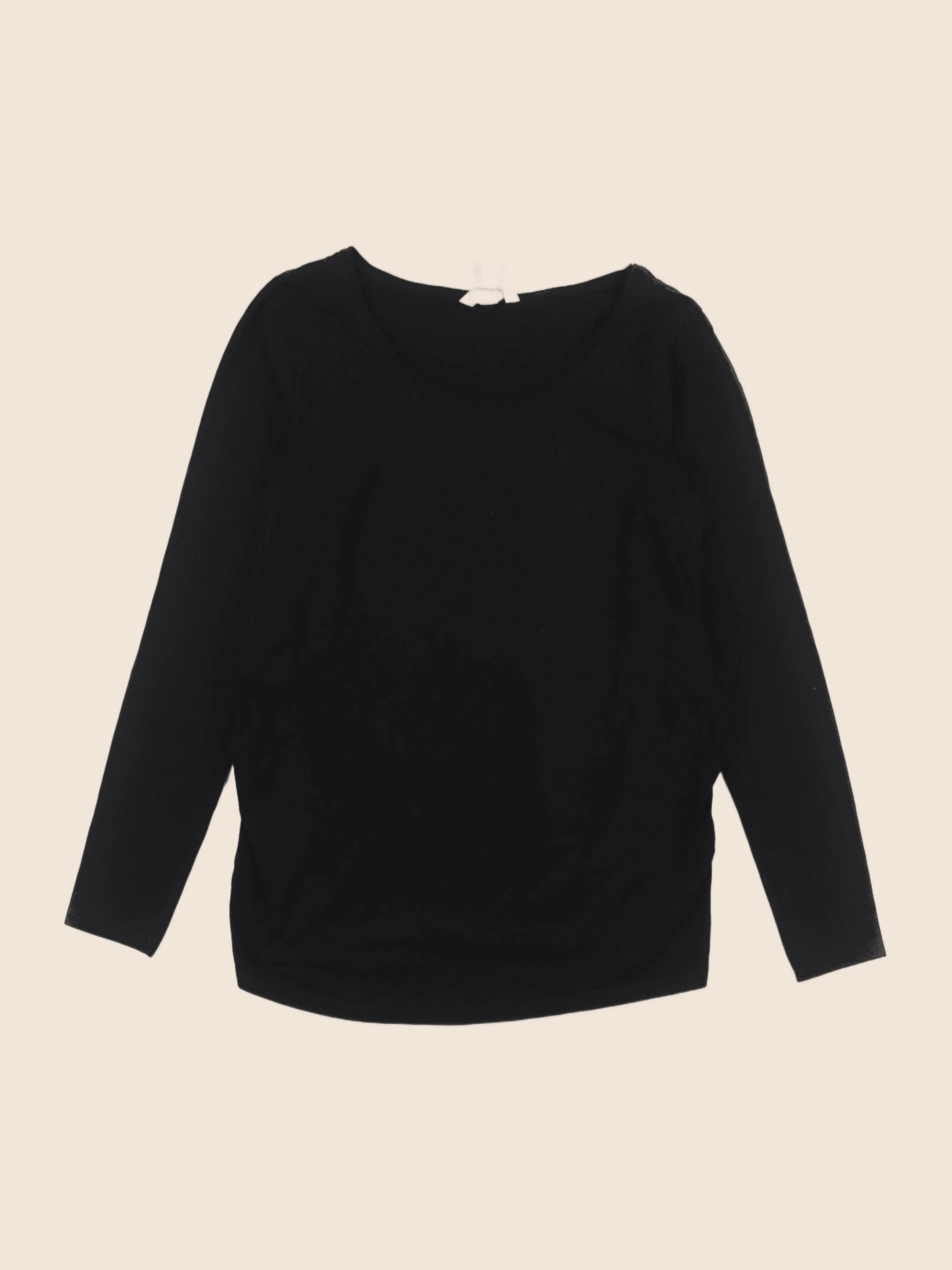 H&M - tee-shirt grossesse noir - 38 à 40