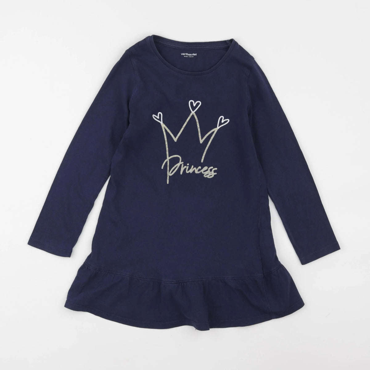 Vertbaudet - robe bleu - 6 ans