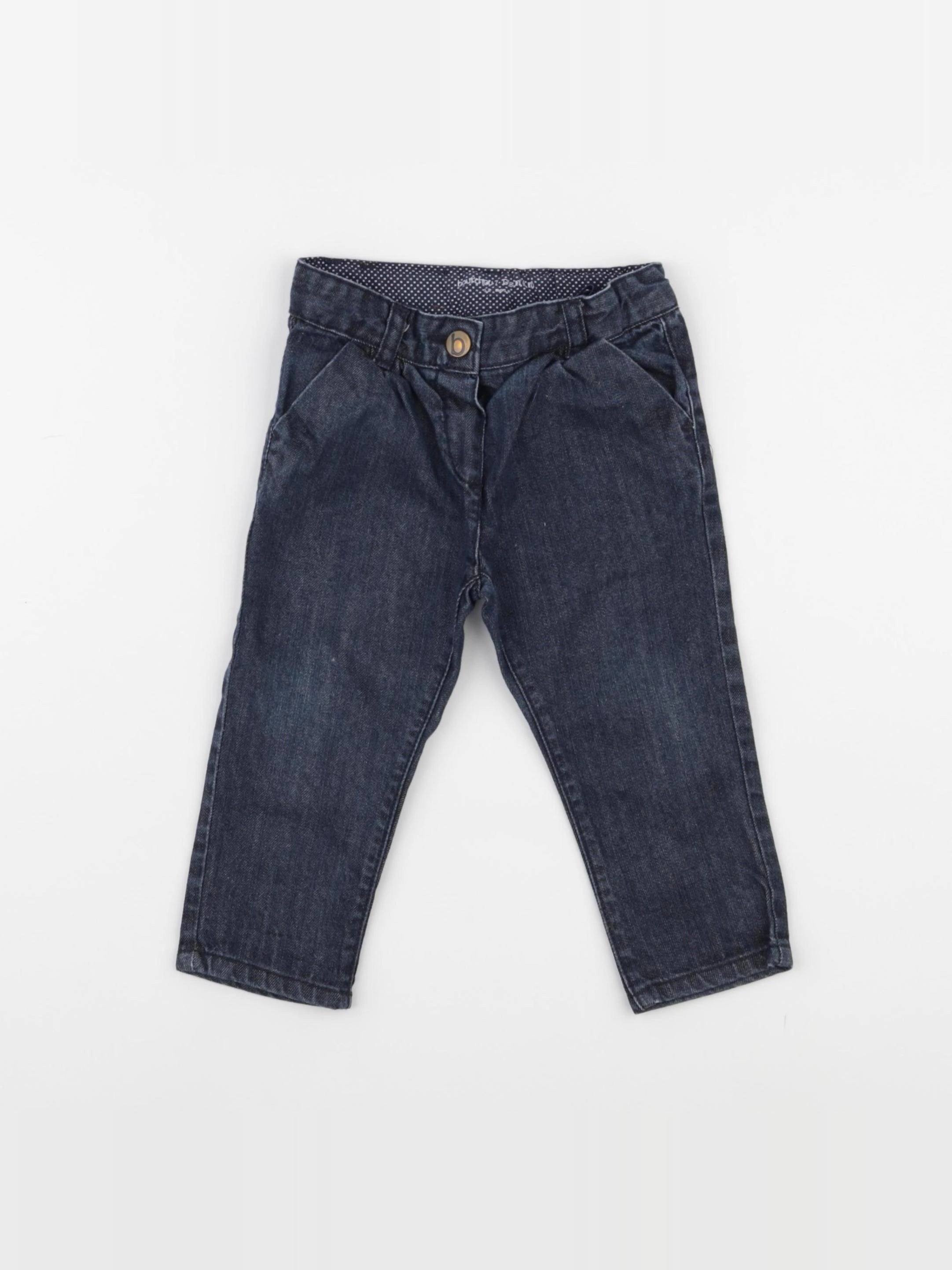 Boutchou - jean bleu - 12 mois