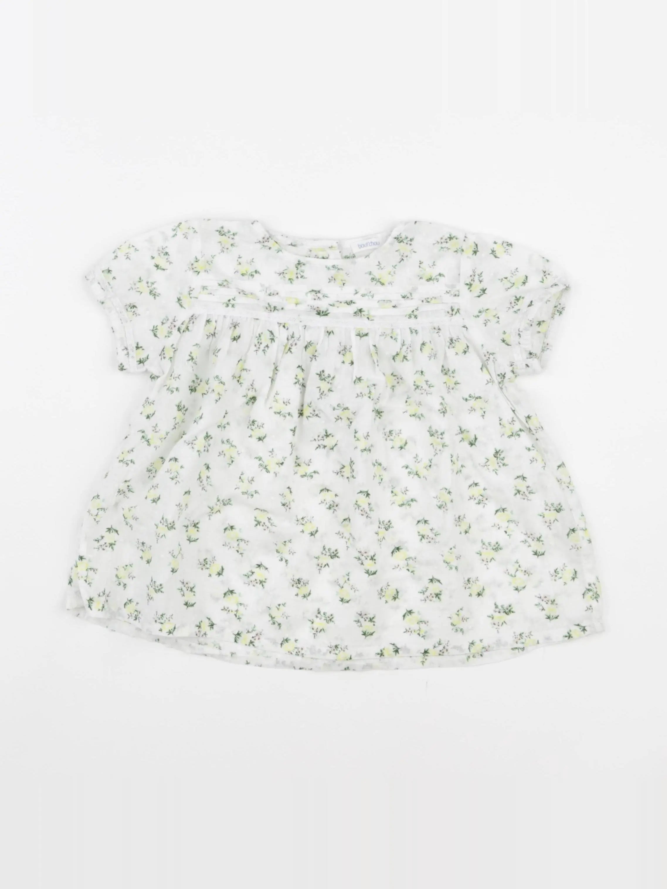Boutchou - blouse blanc - 24 mois