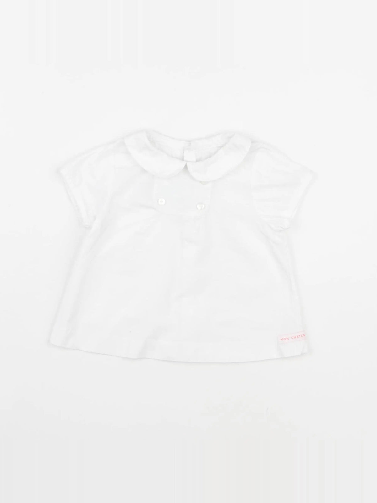 Jacadi - blouse blanc - 12 mois
