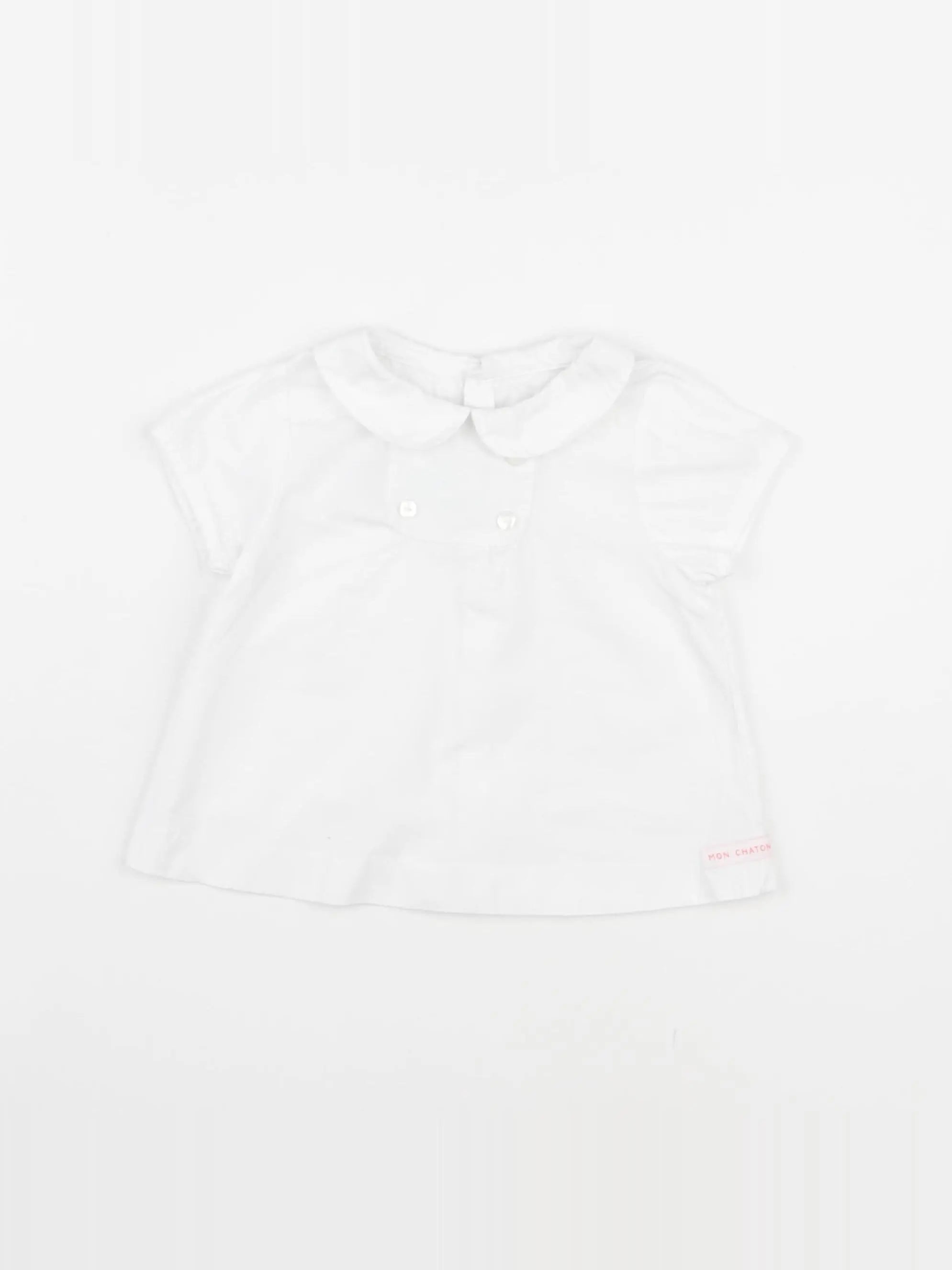 Jacadi - blouse blanc - 12 mois