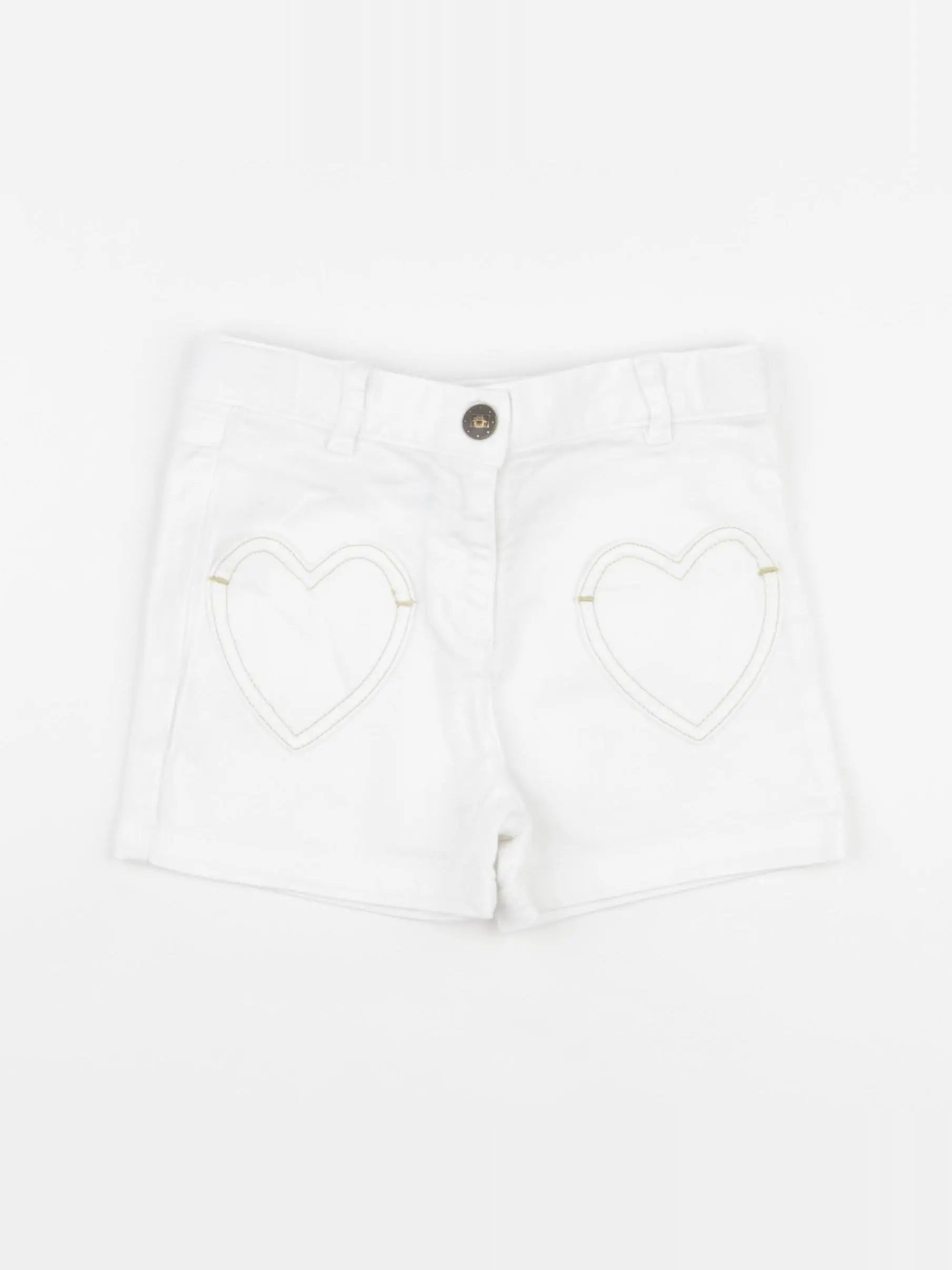 Bonton - short blanc - 6 ans