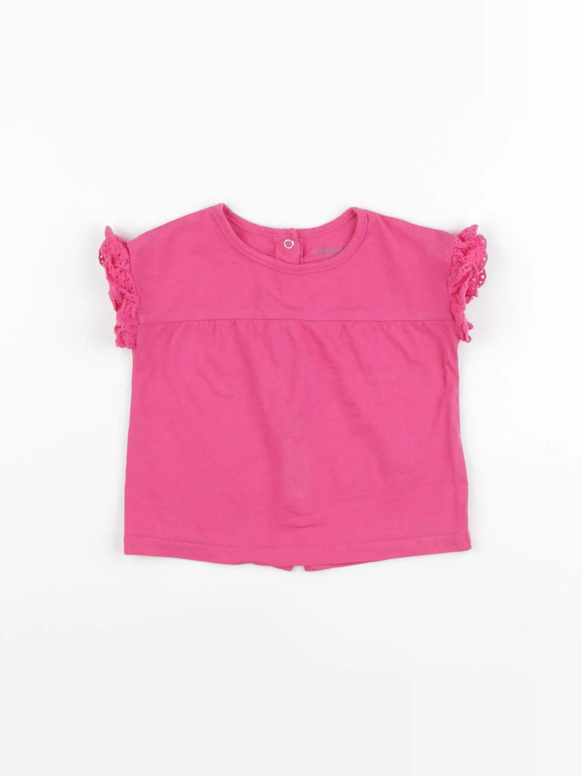 Vertbaudet - tee-shirt rose - 3 mois