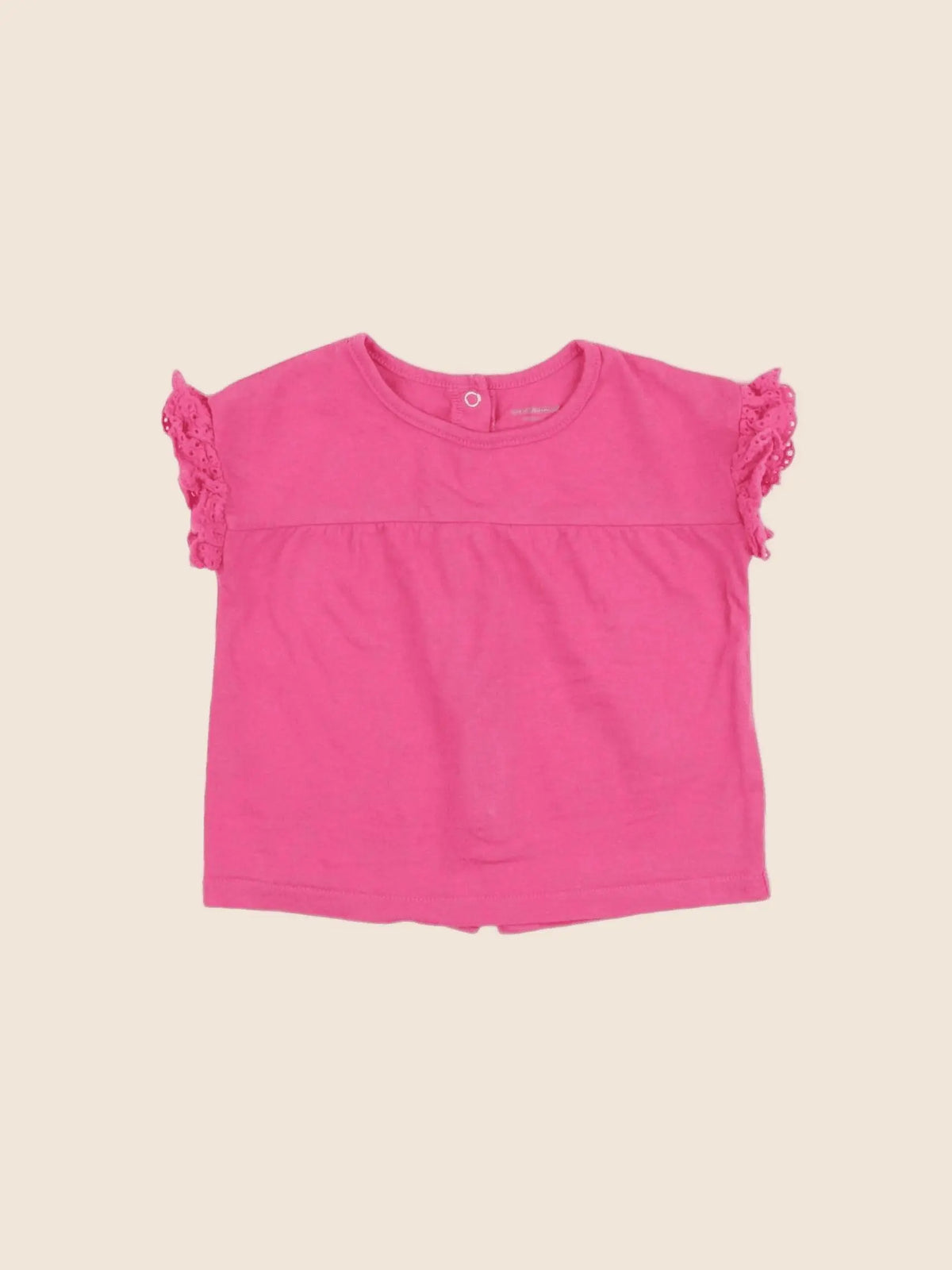Vertbaudet - tee-shirt rose - 3 mois
