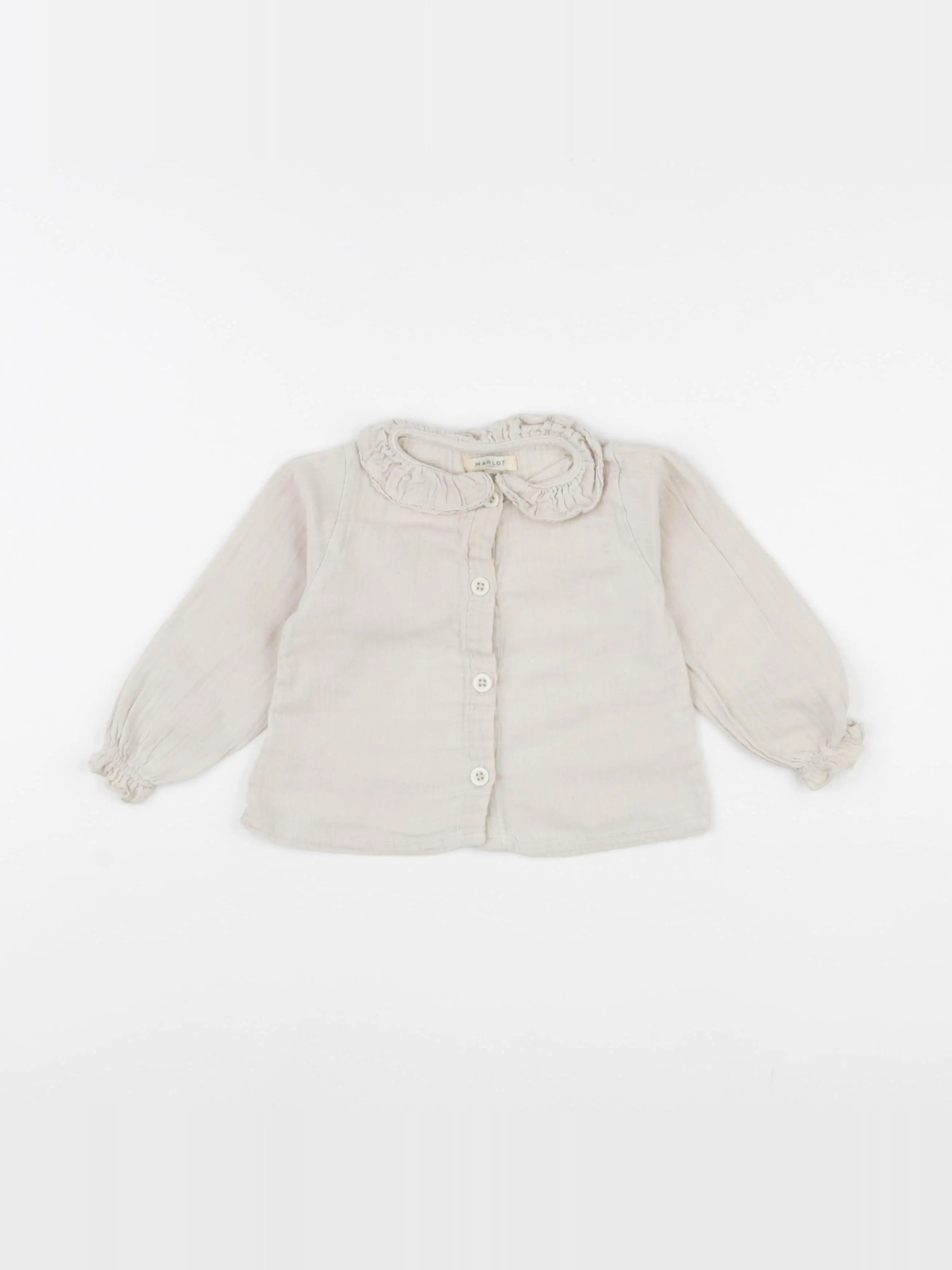 Marlot Paris - blouse beige - 12 mois