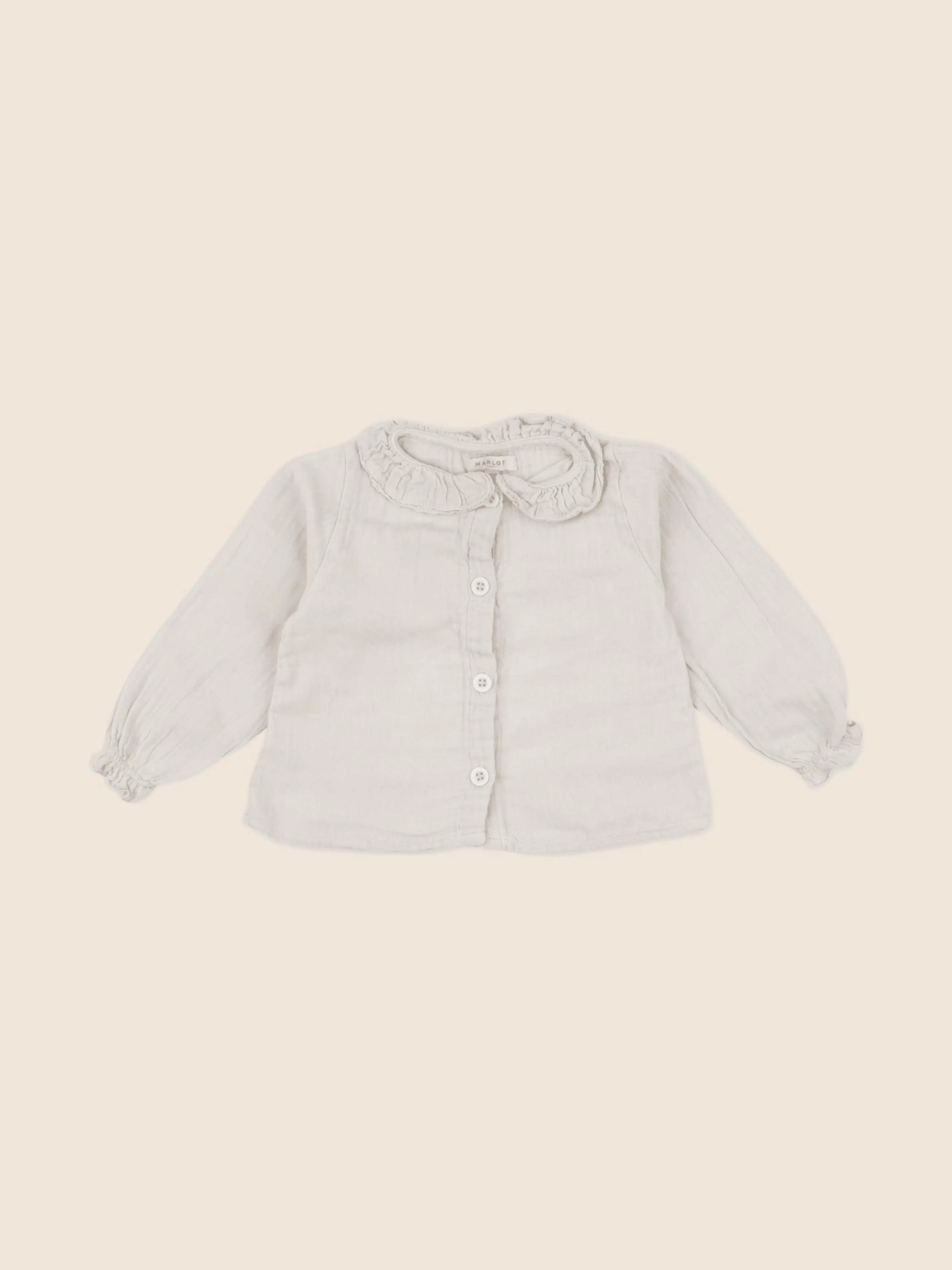 Marlot Paris - blouse beige - 12 mois