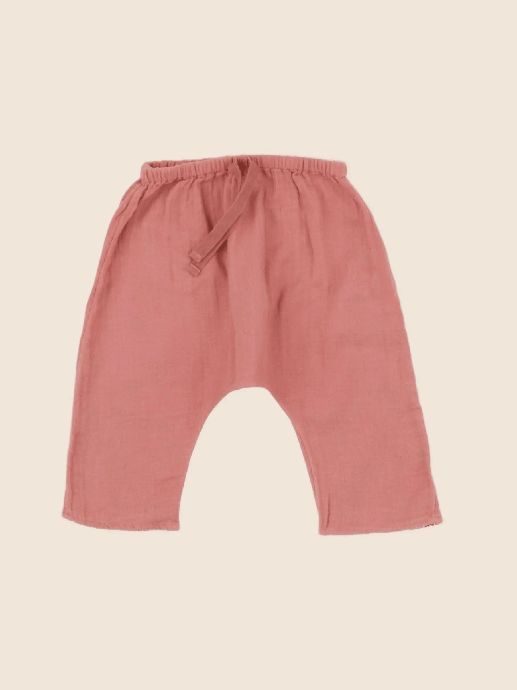 Petit Bateau - sarouel rose - 6 mois