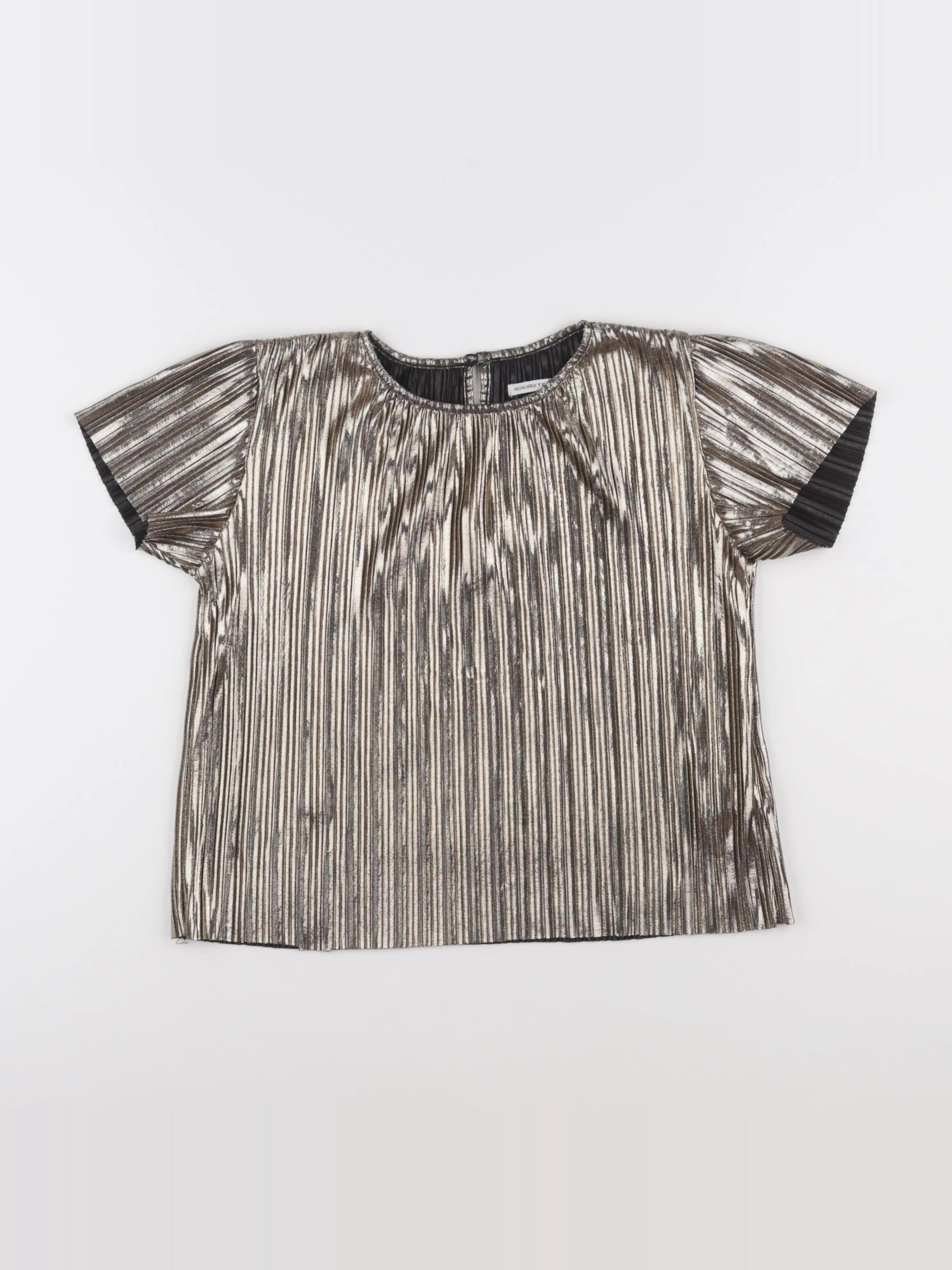 Monoprix - blouse or - 14 ans