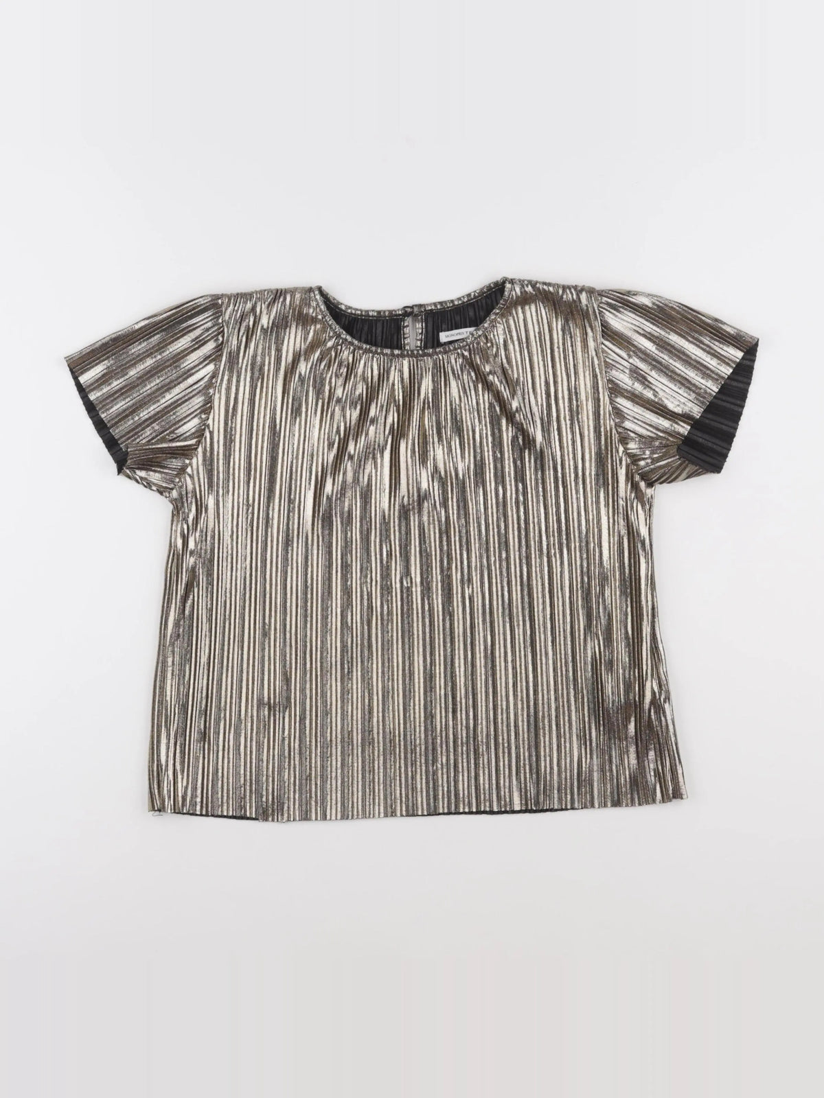 Monoprix - blouse or - 14 ans