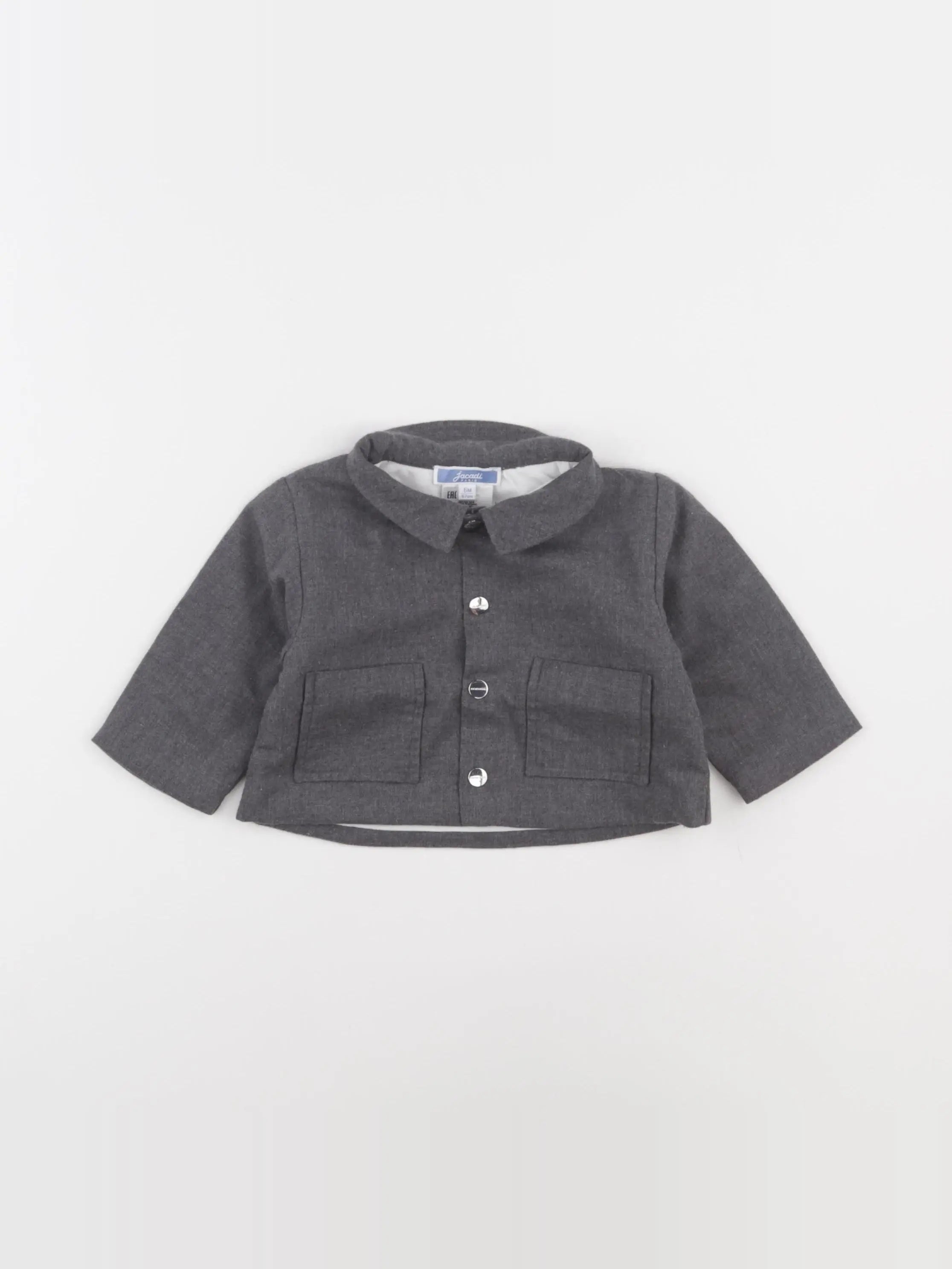 Jacadi - veste gris - 6 mois