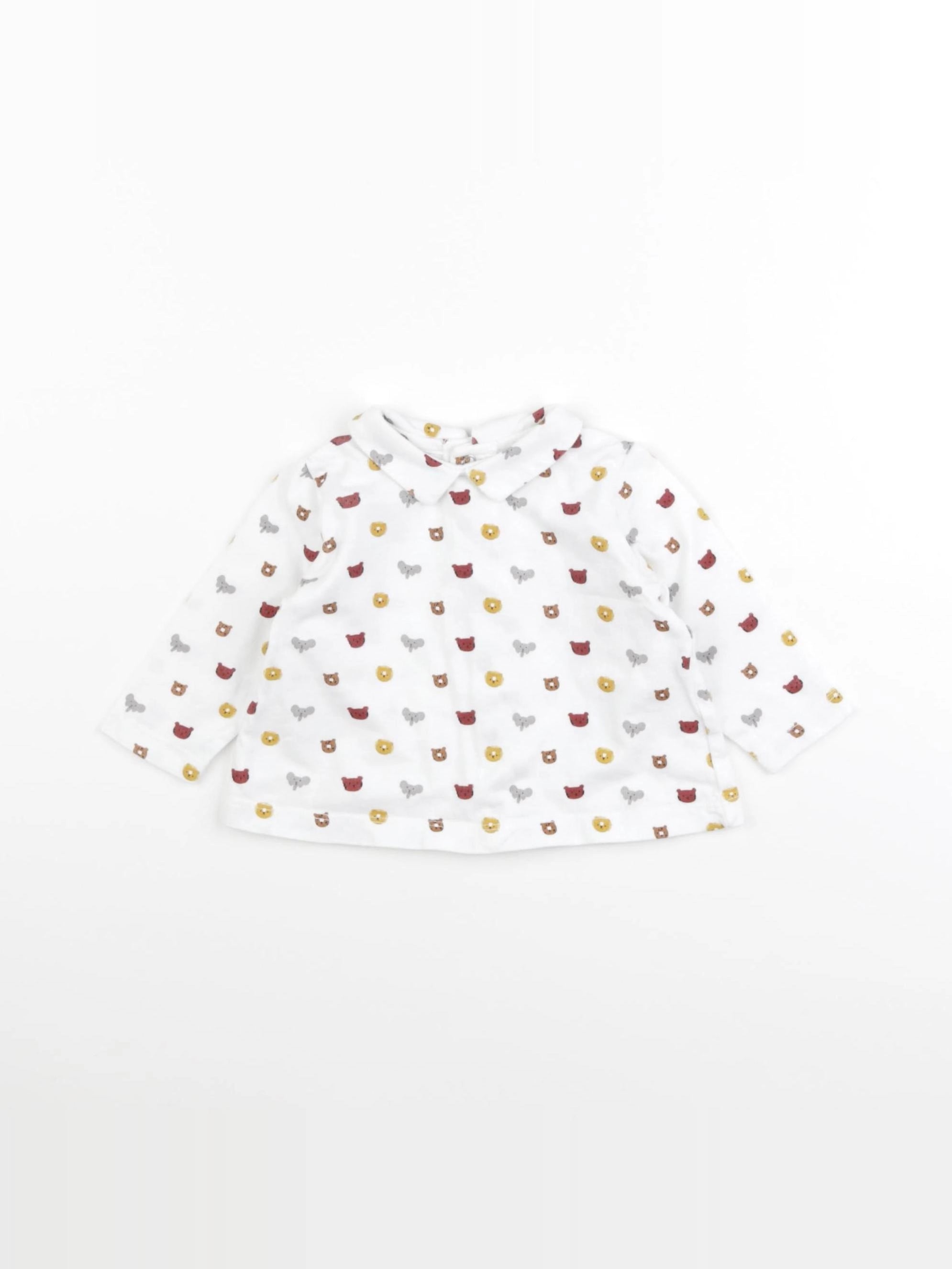 Boutchou - tee-shirt blanc - 3 mois