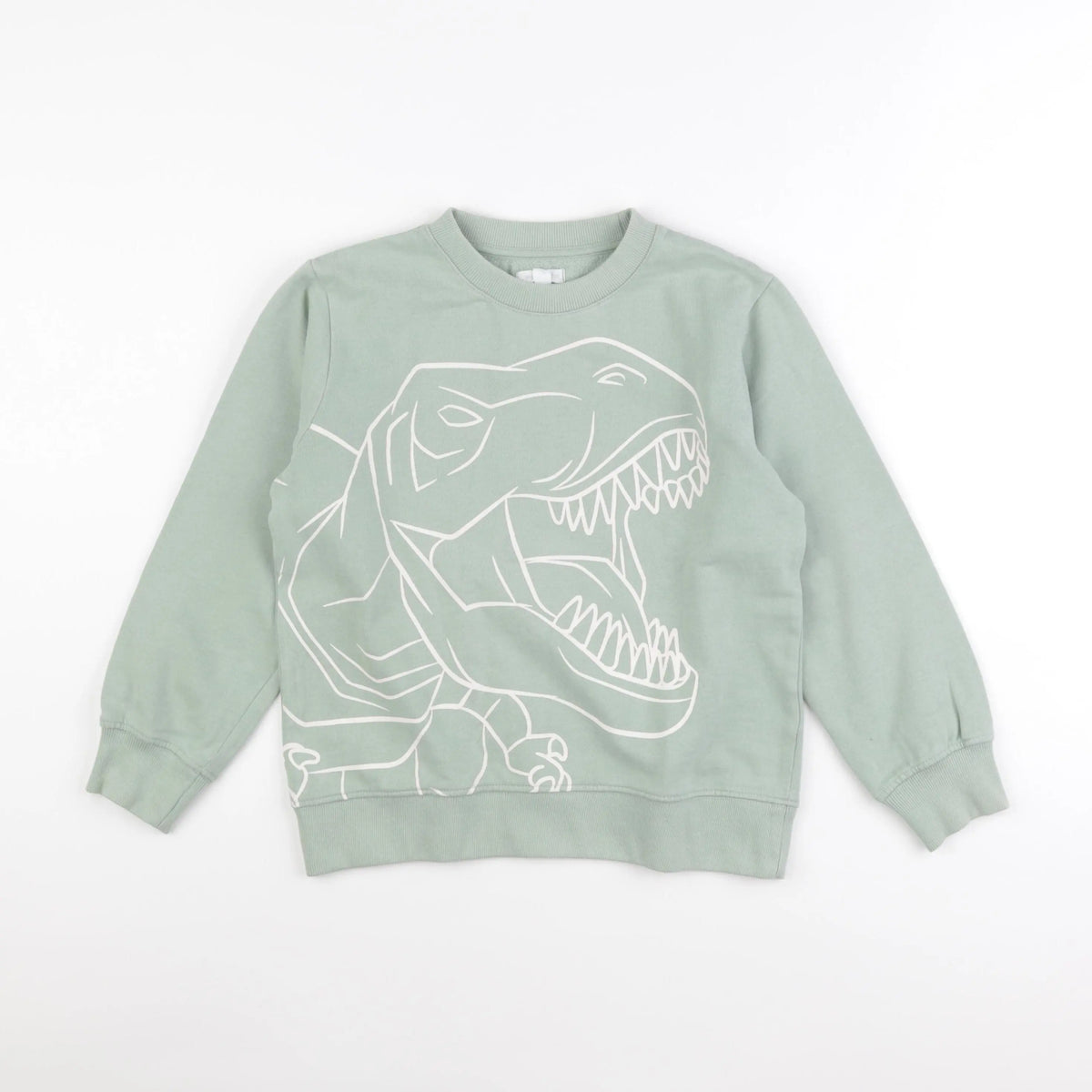 Vertbaudet - sweat vert - 10 ans