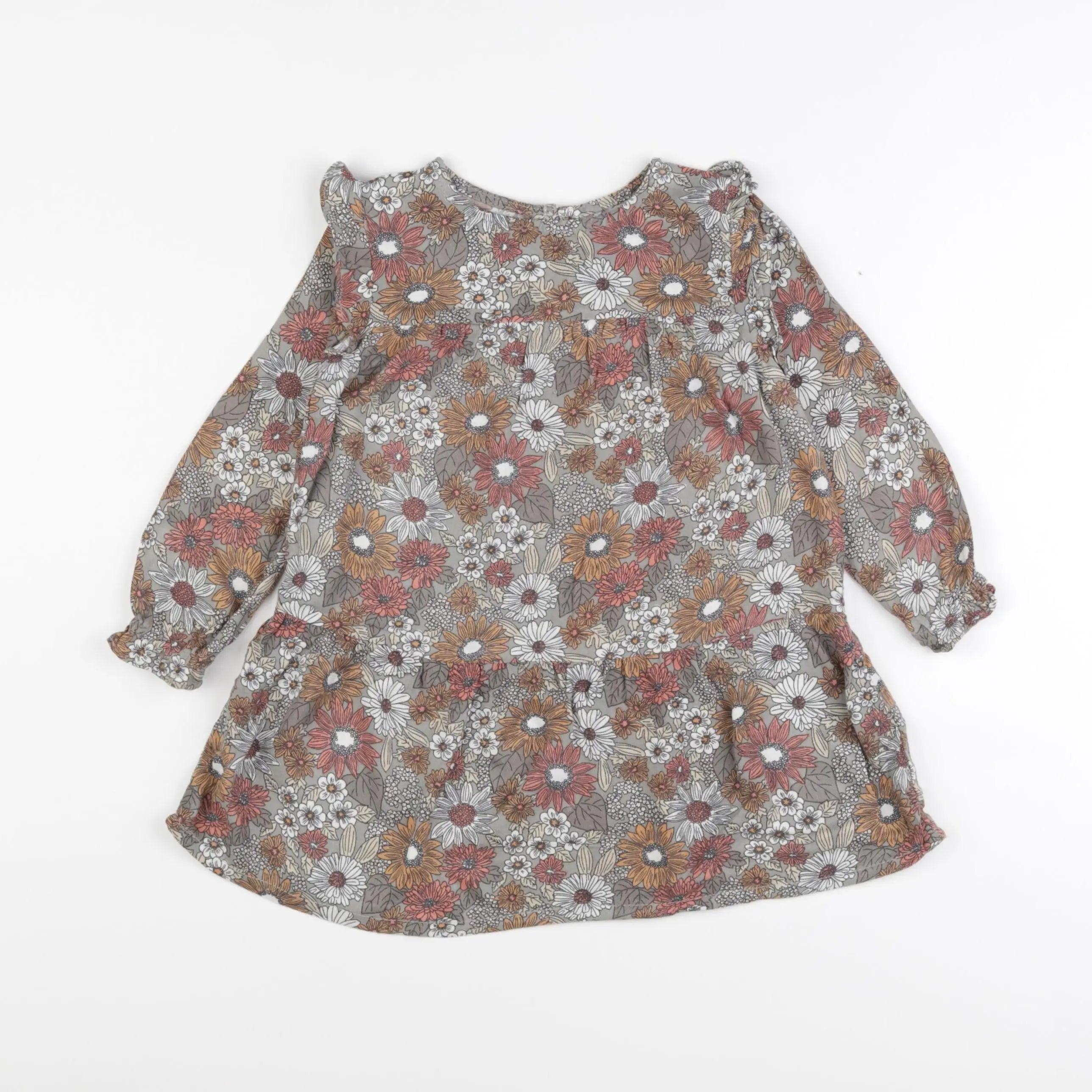 Vertbaudet - robe multicolore - 3 ans